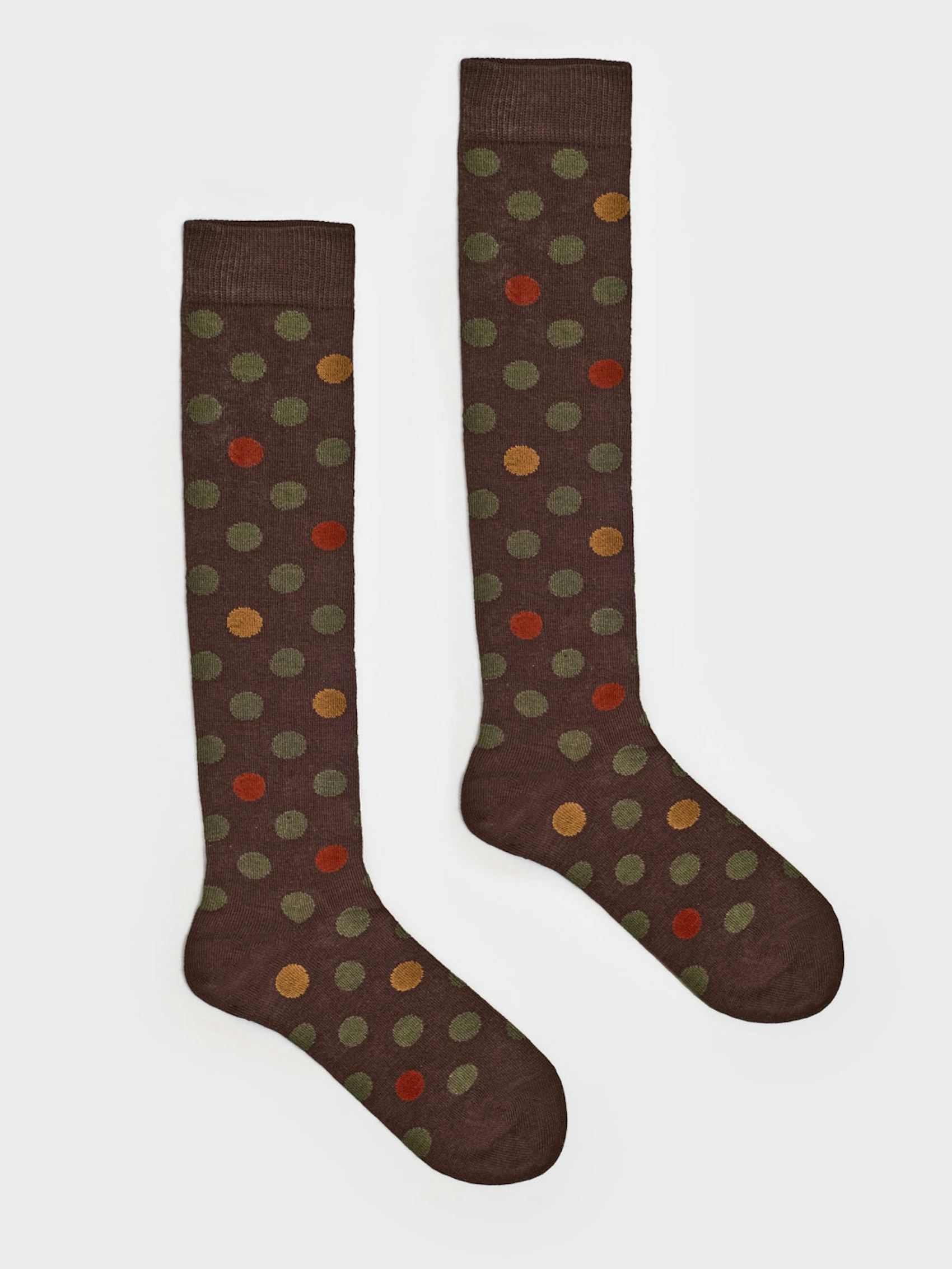Calcetines largos topos