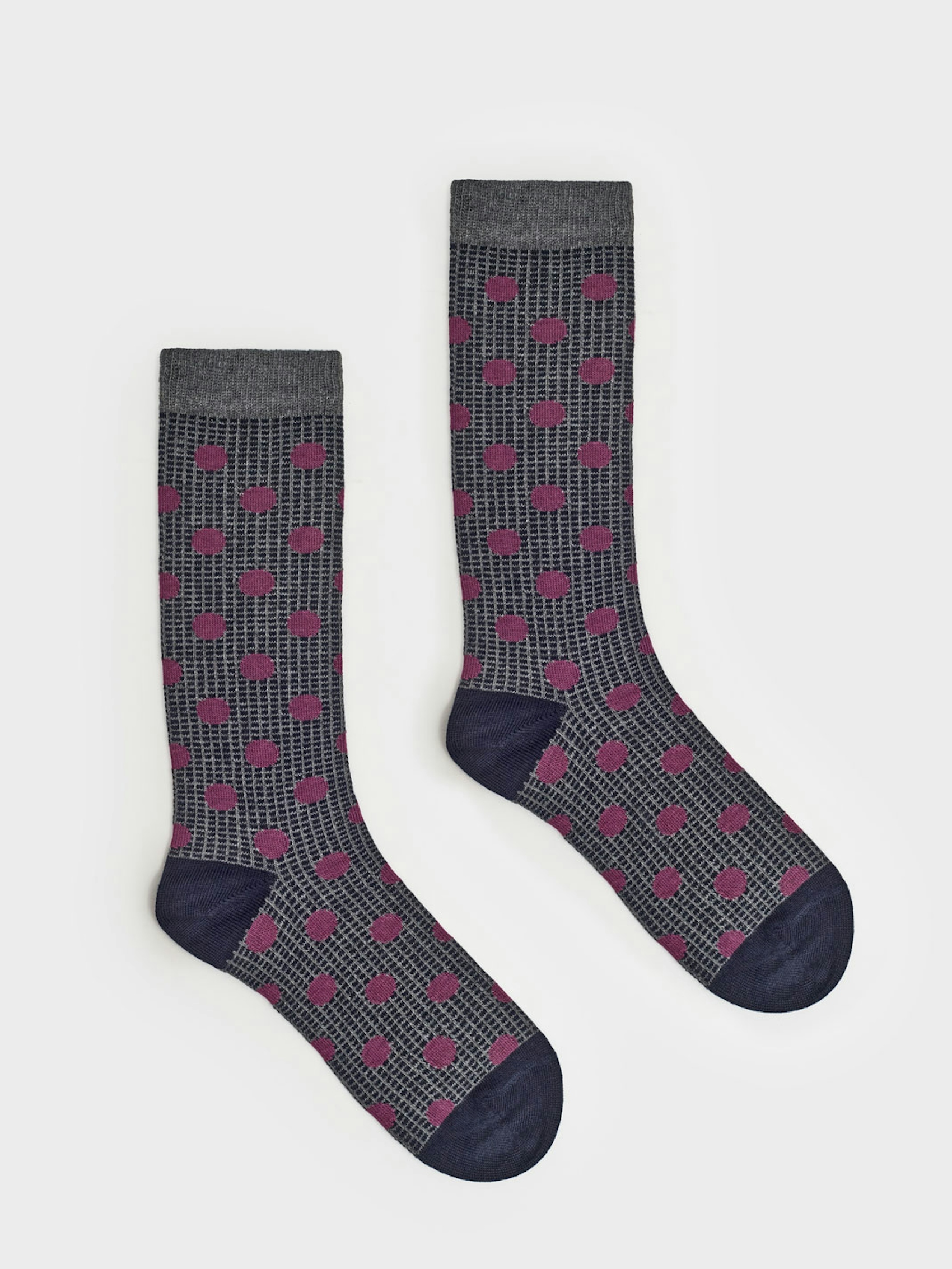 Calcetines largos topos