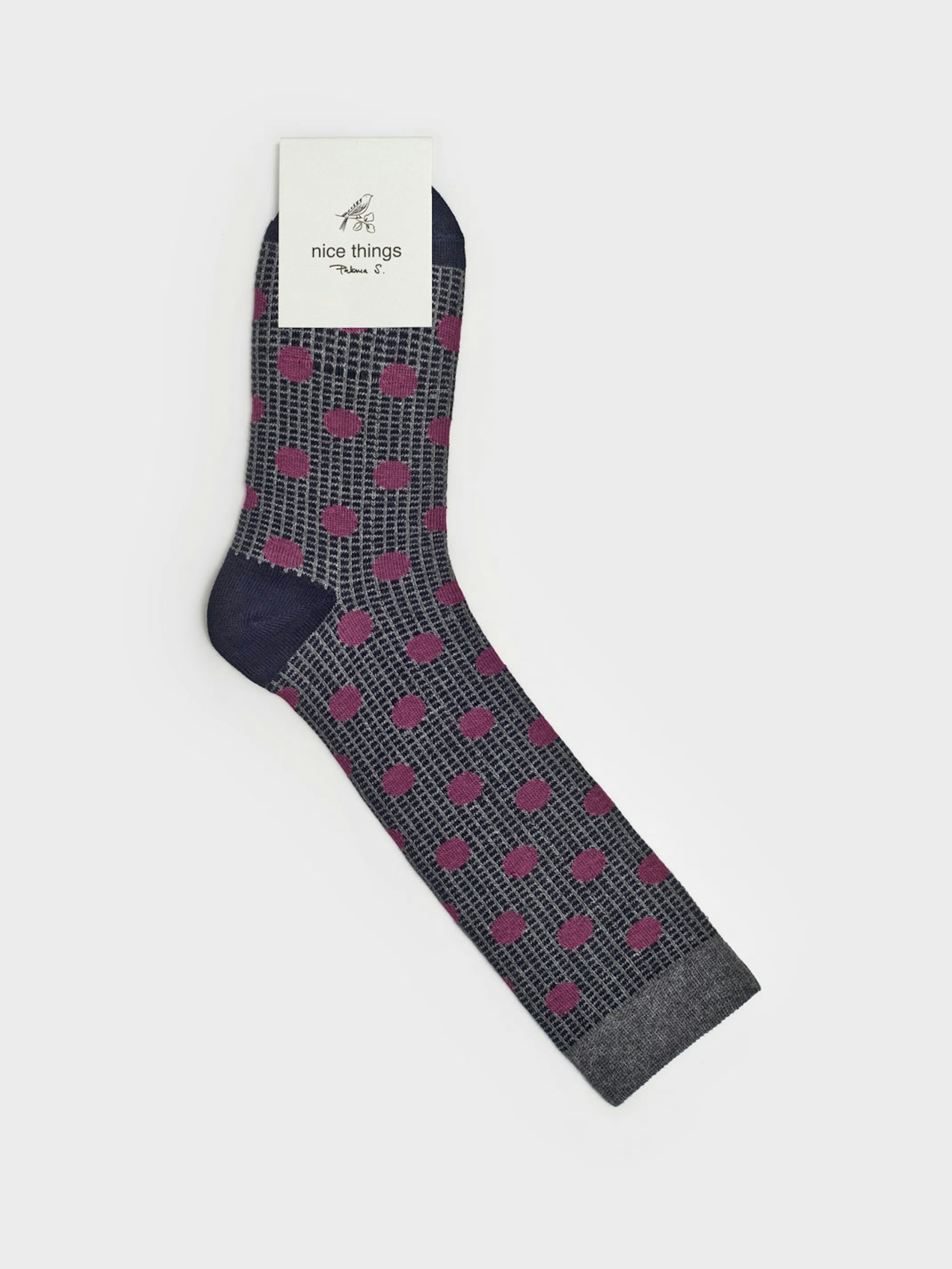 Calcetines largos topos