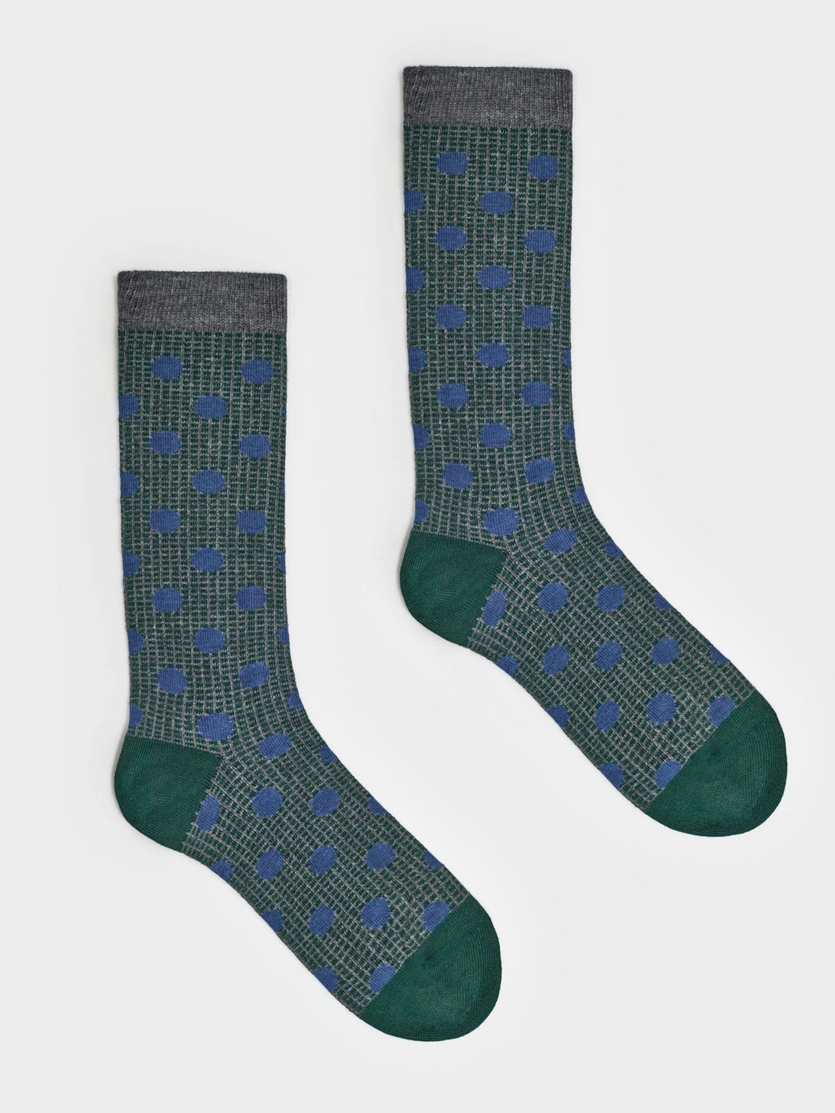 Calcetines largos topos