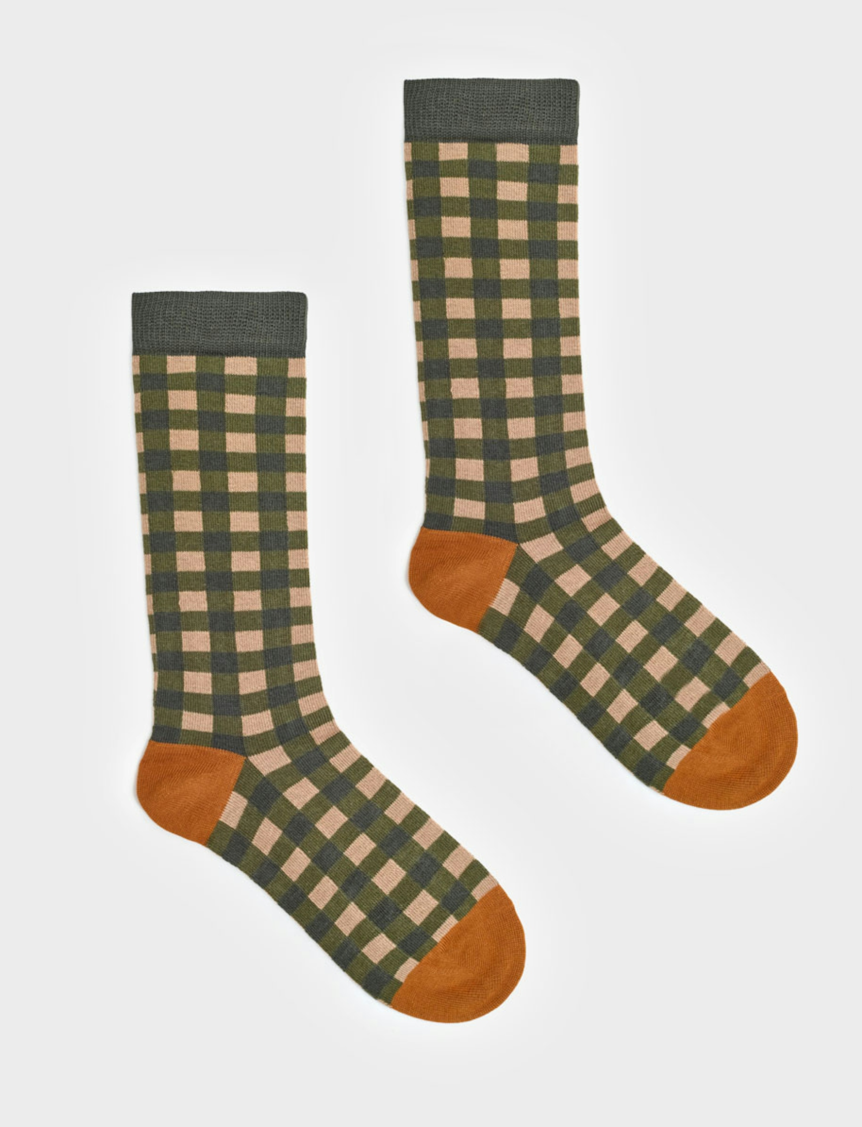 Calcetines largos vichy 0