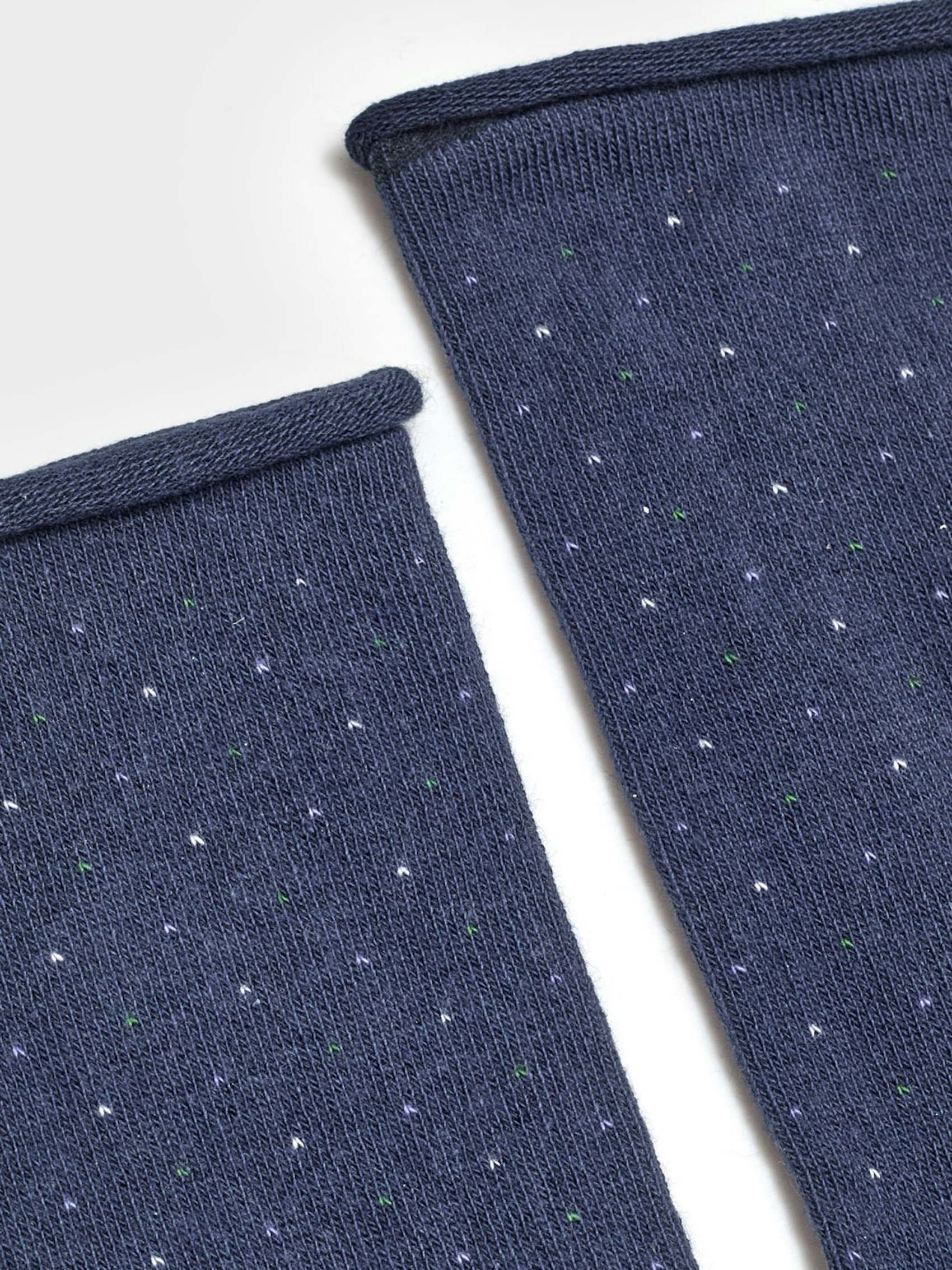 Multicoloured polka dot socks