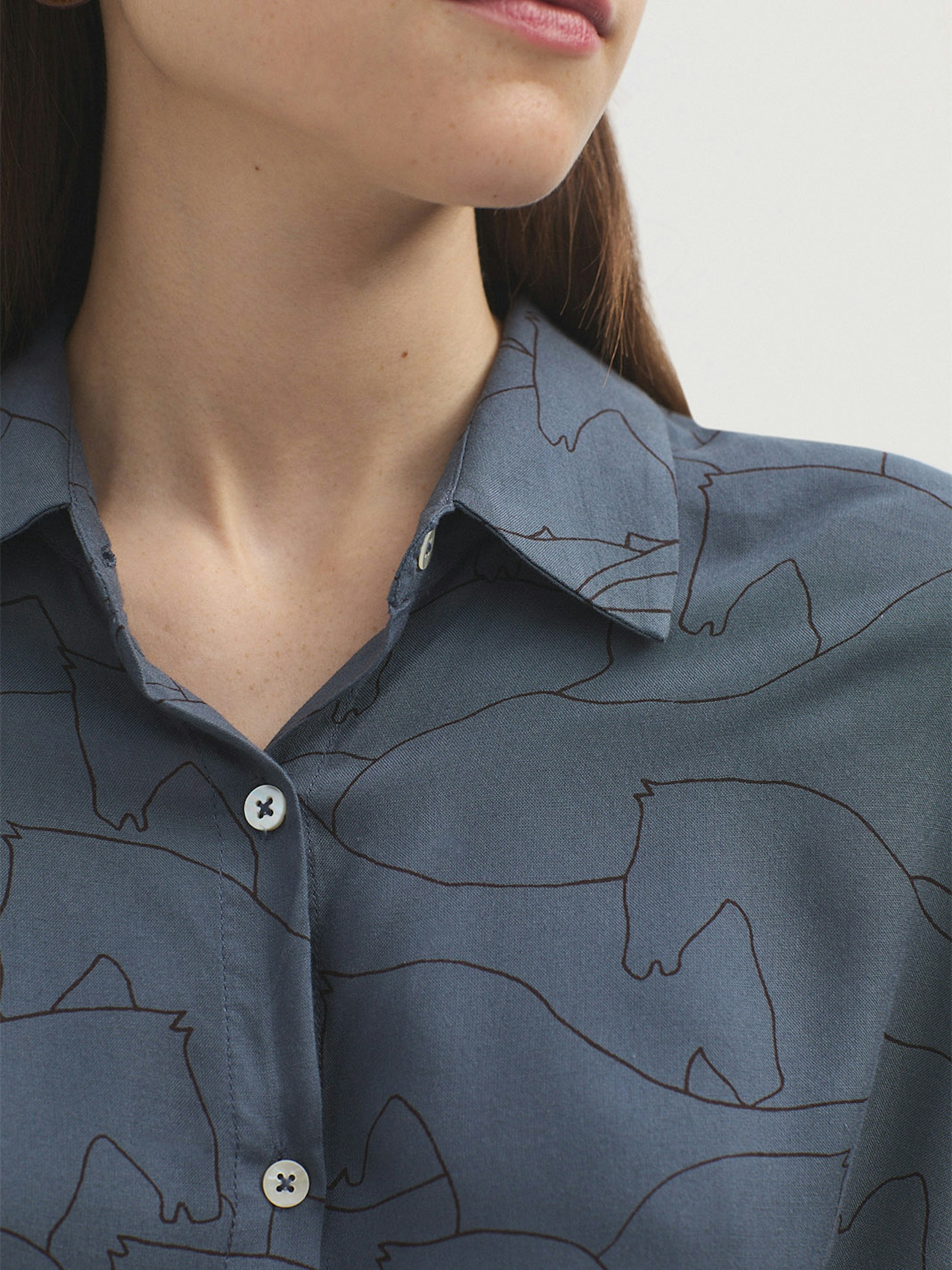 Silhouette #93 viscose shirt