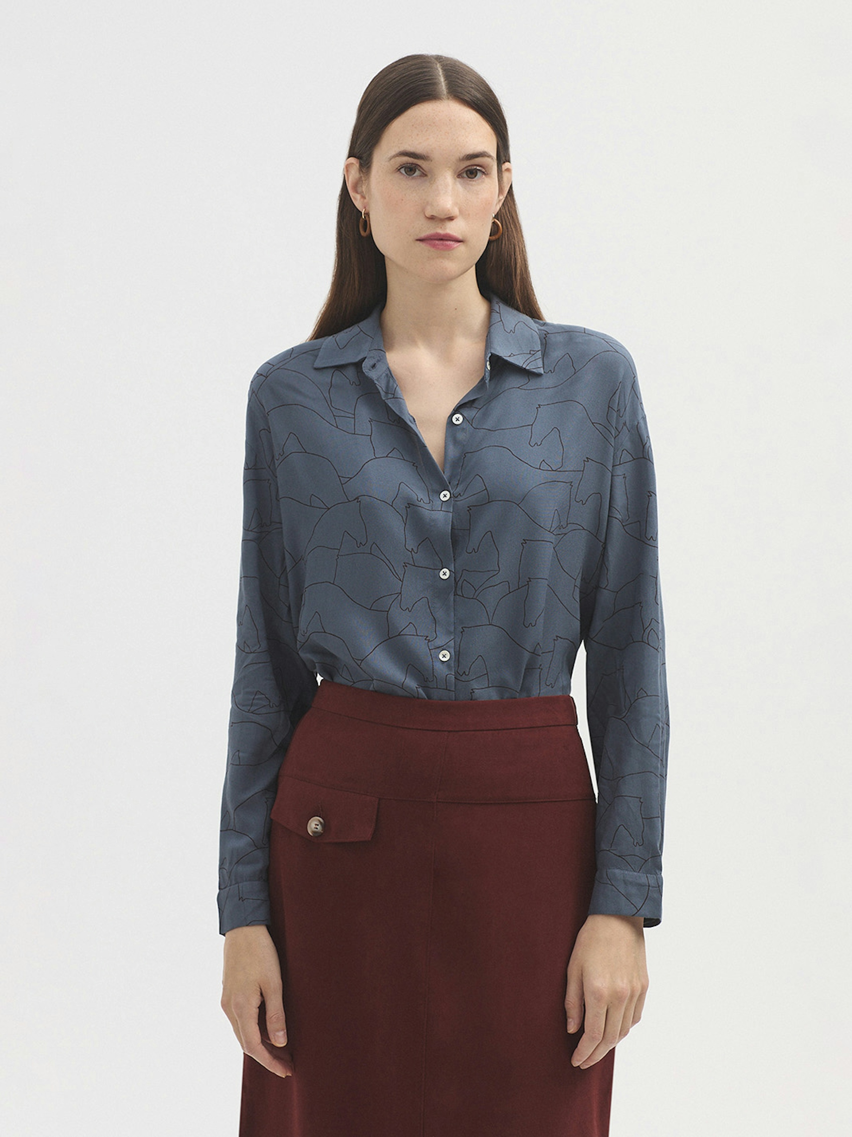Silhouette #93 viscose shirt