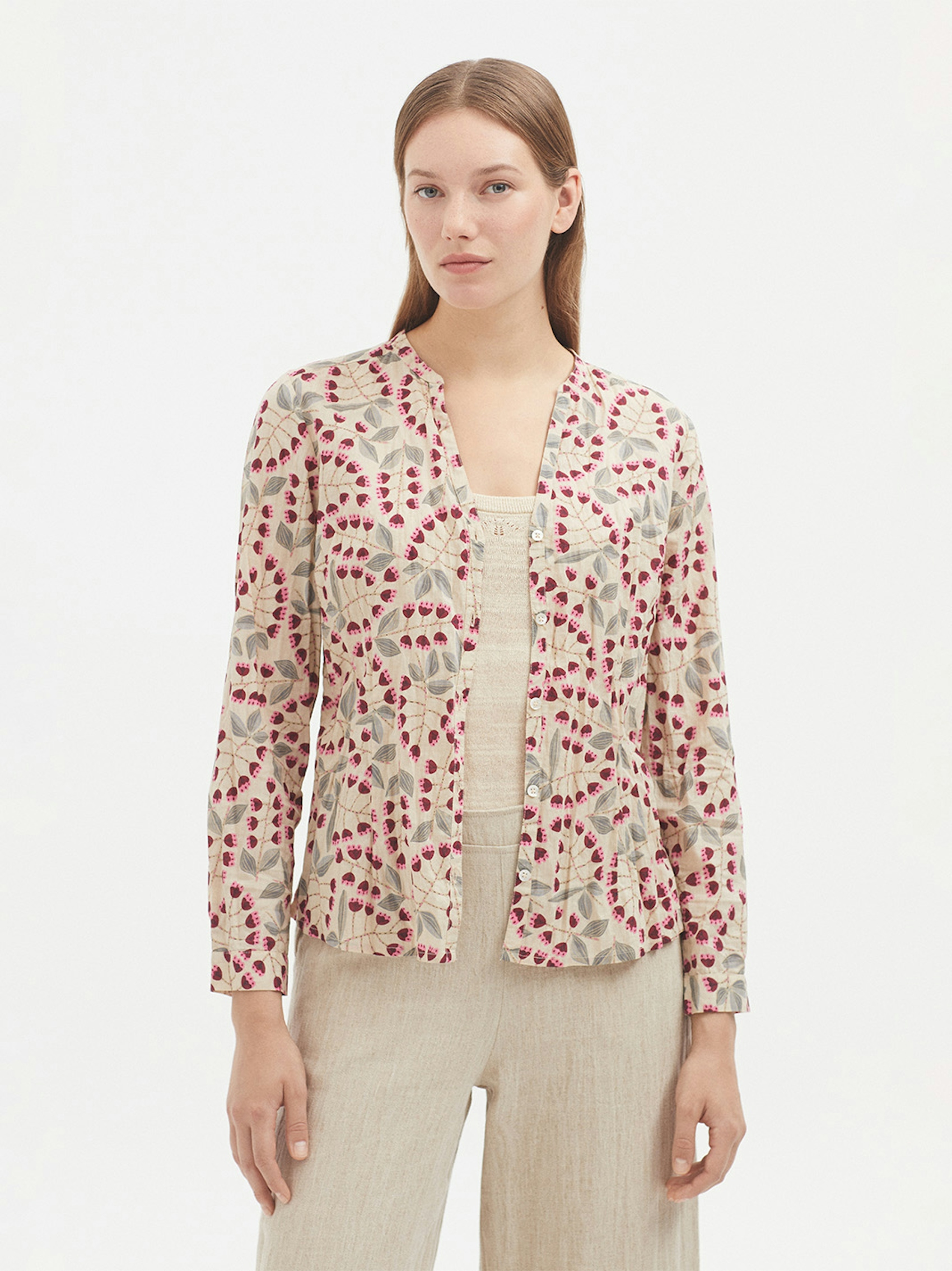 Camisa #98 Samoa Flowers