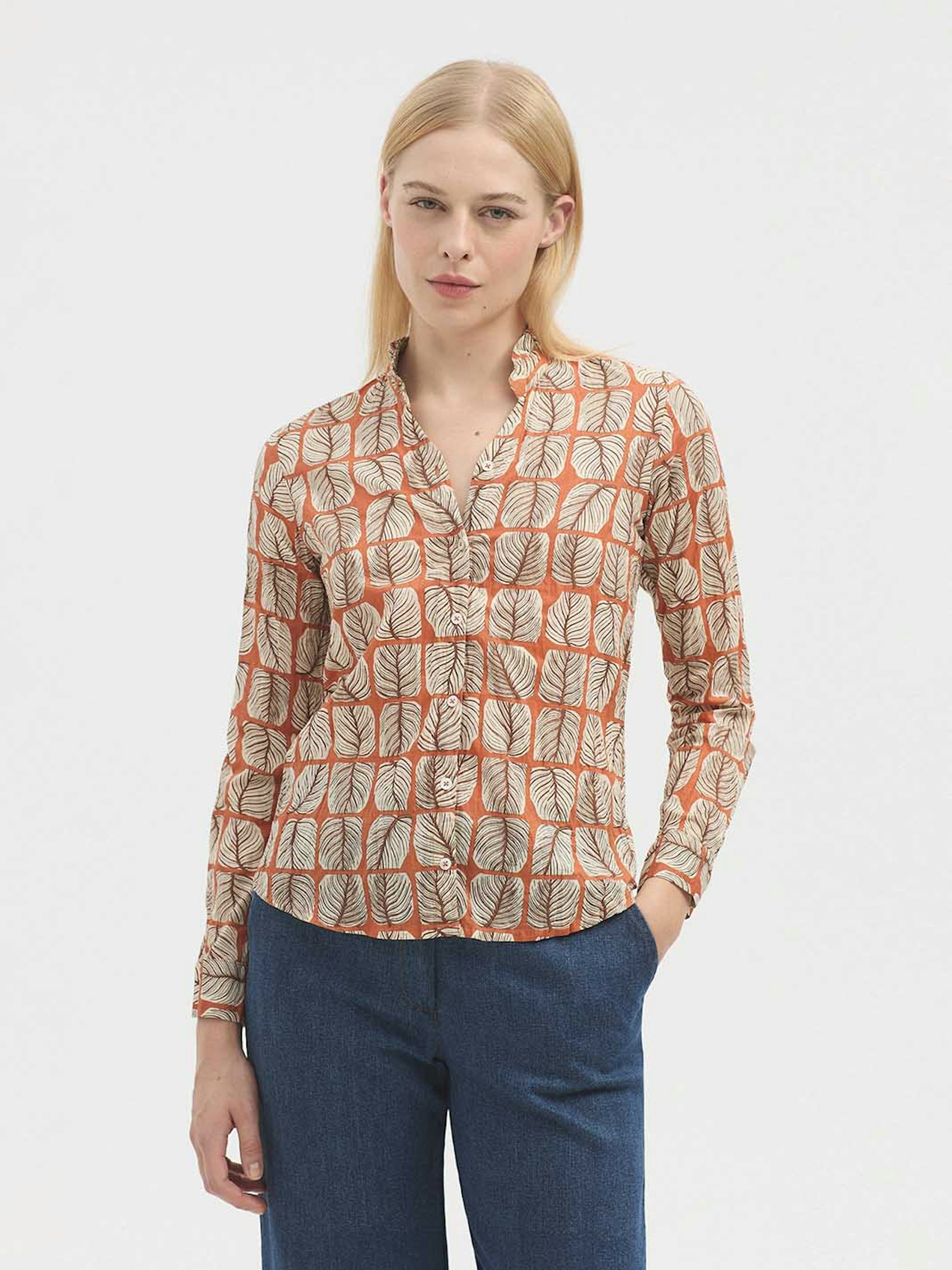 Square Leaves #98 shirt