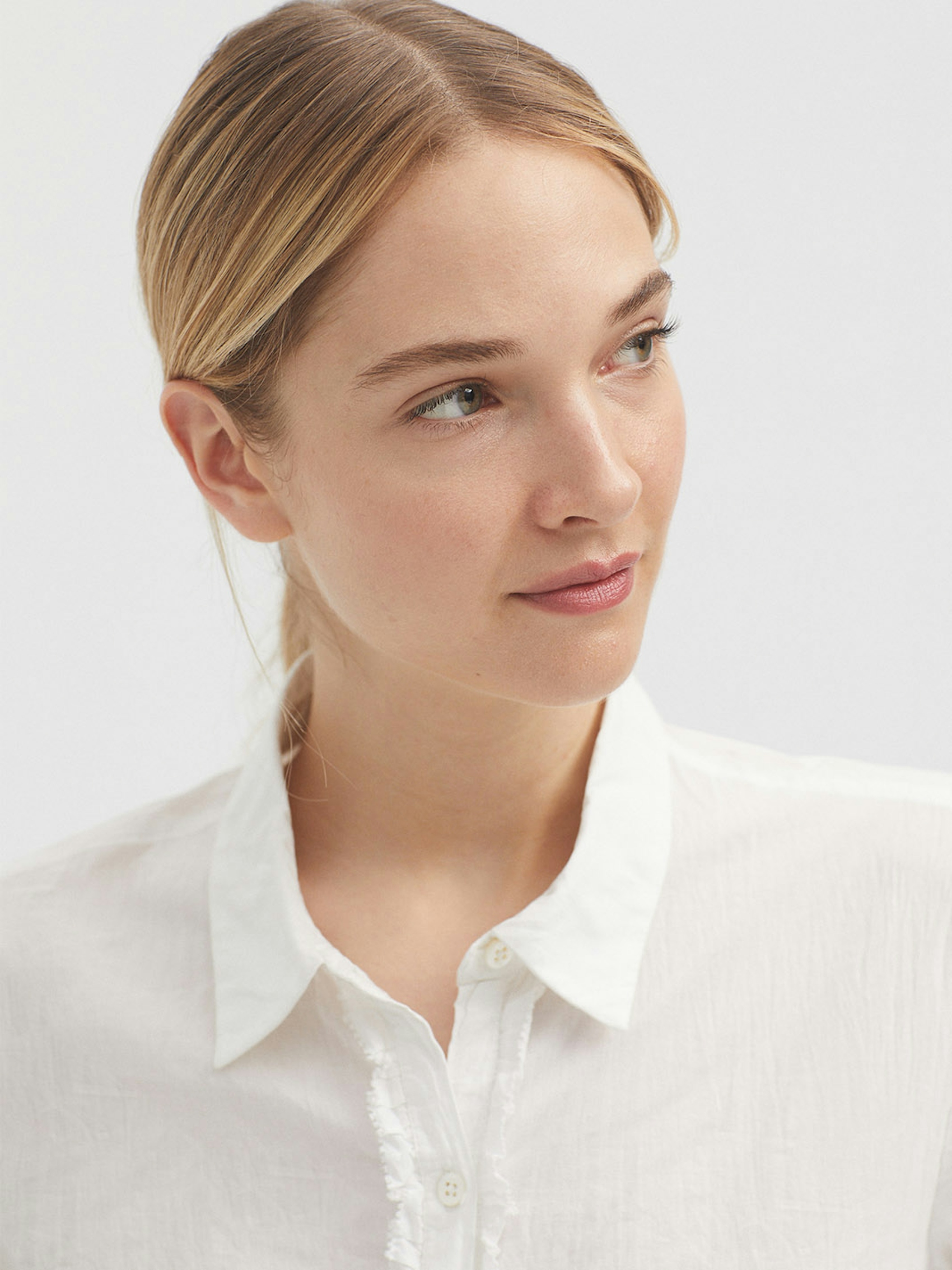 Ruffled front #99 shirt