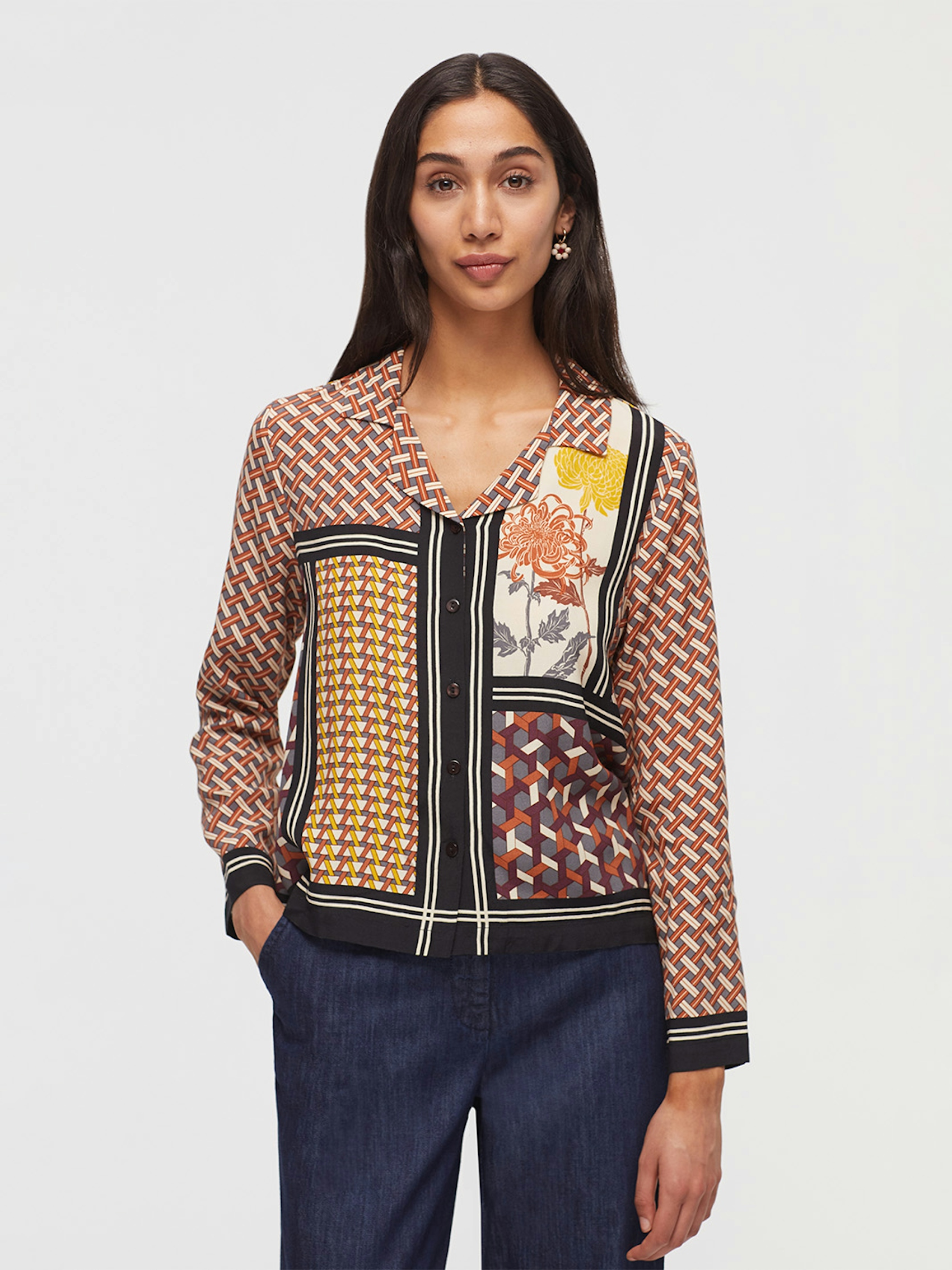 Camisa Ikebana