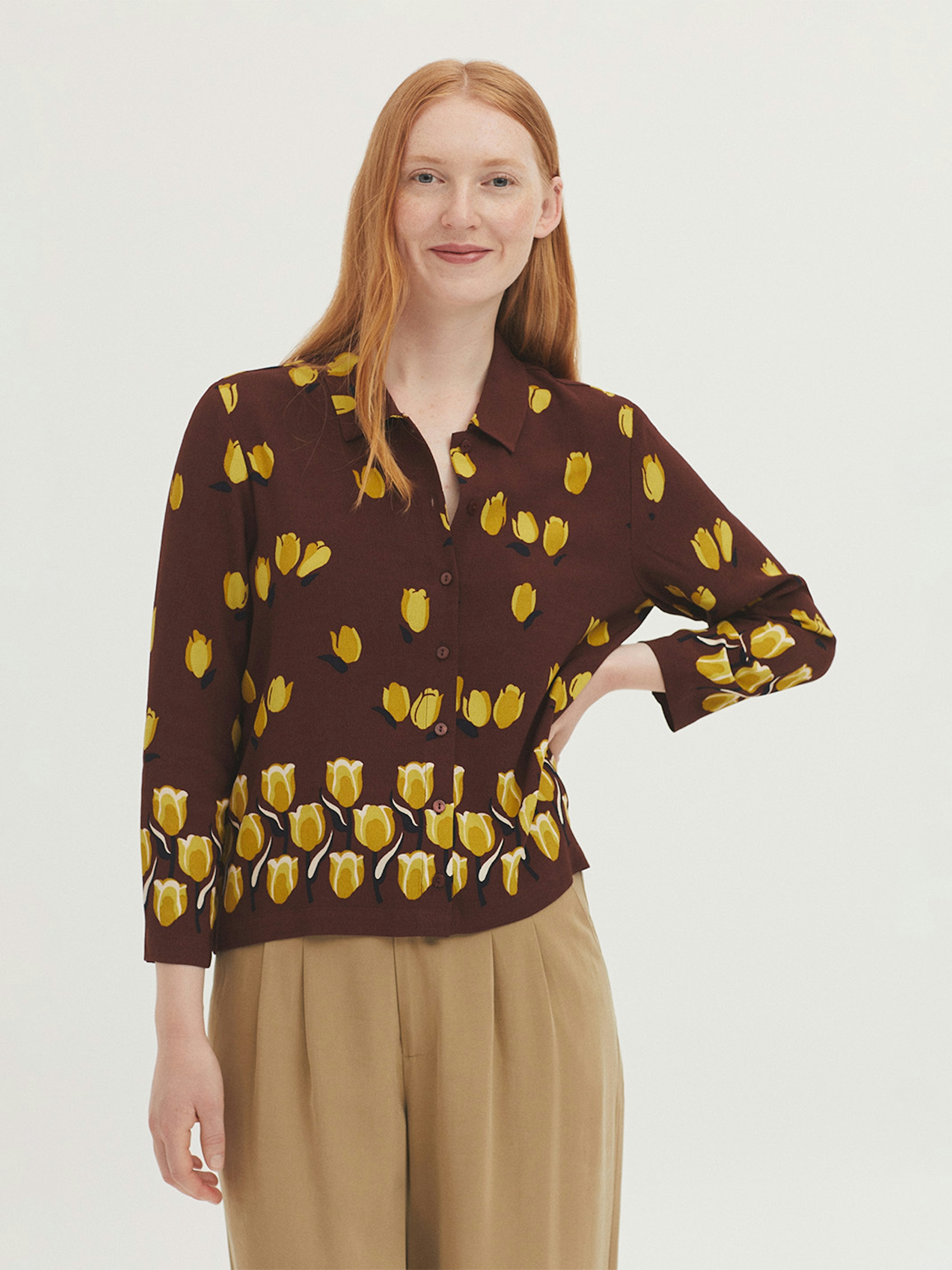 Chemise Tulips panneau