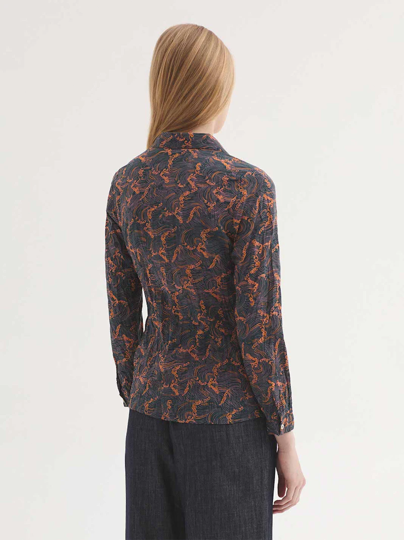 Camicia basic #99 Aegean Sea