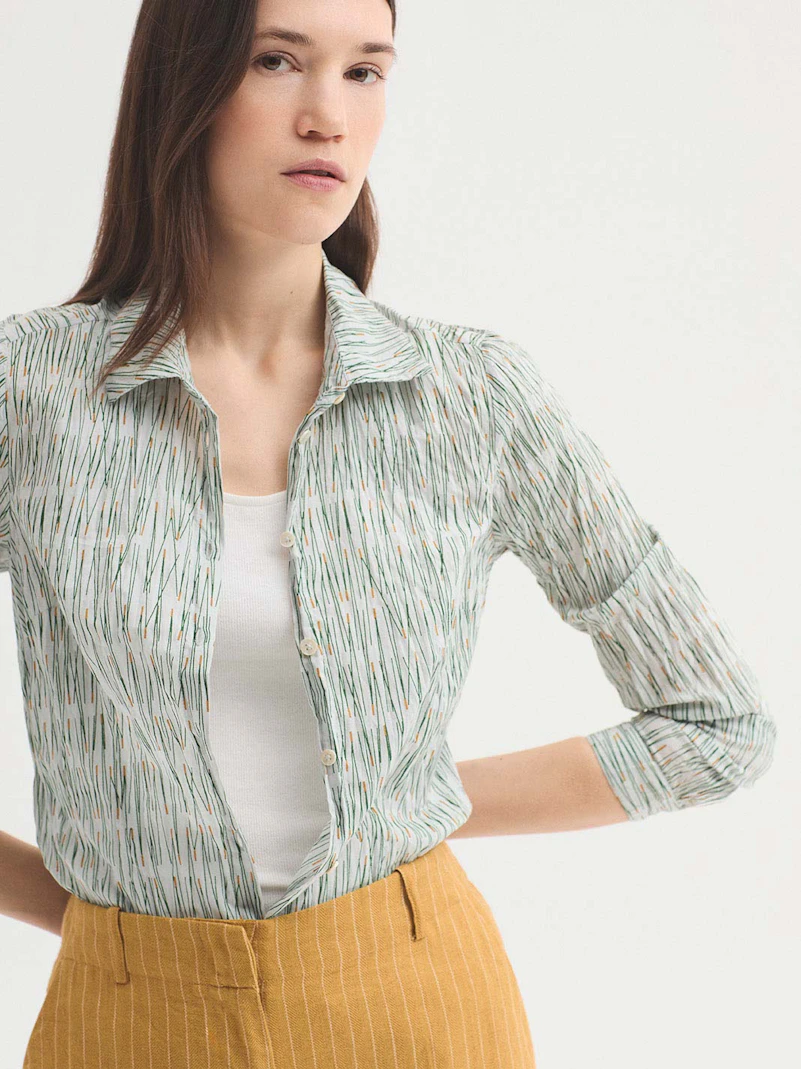Camisa básica #99 Pine Needles