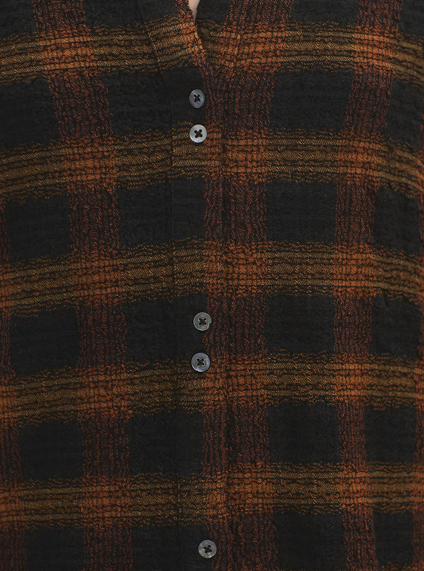 Button down plaid shirt