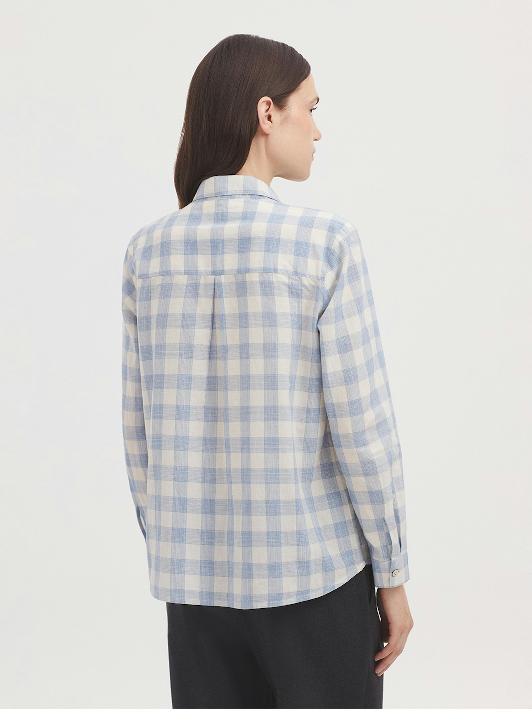 Camisa cuadros líneas