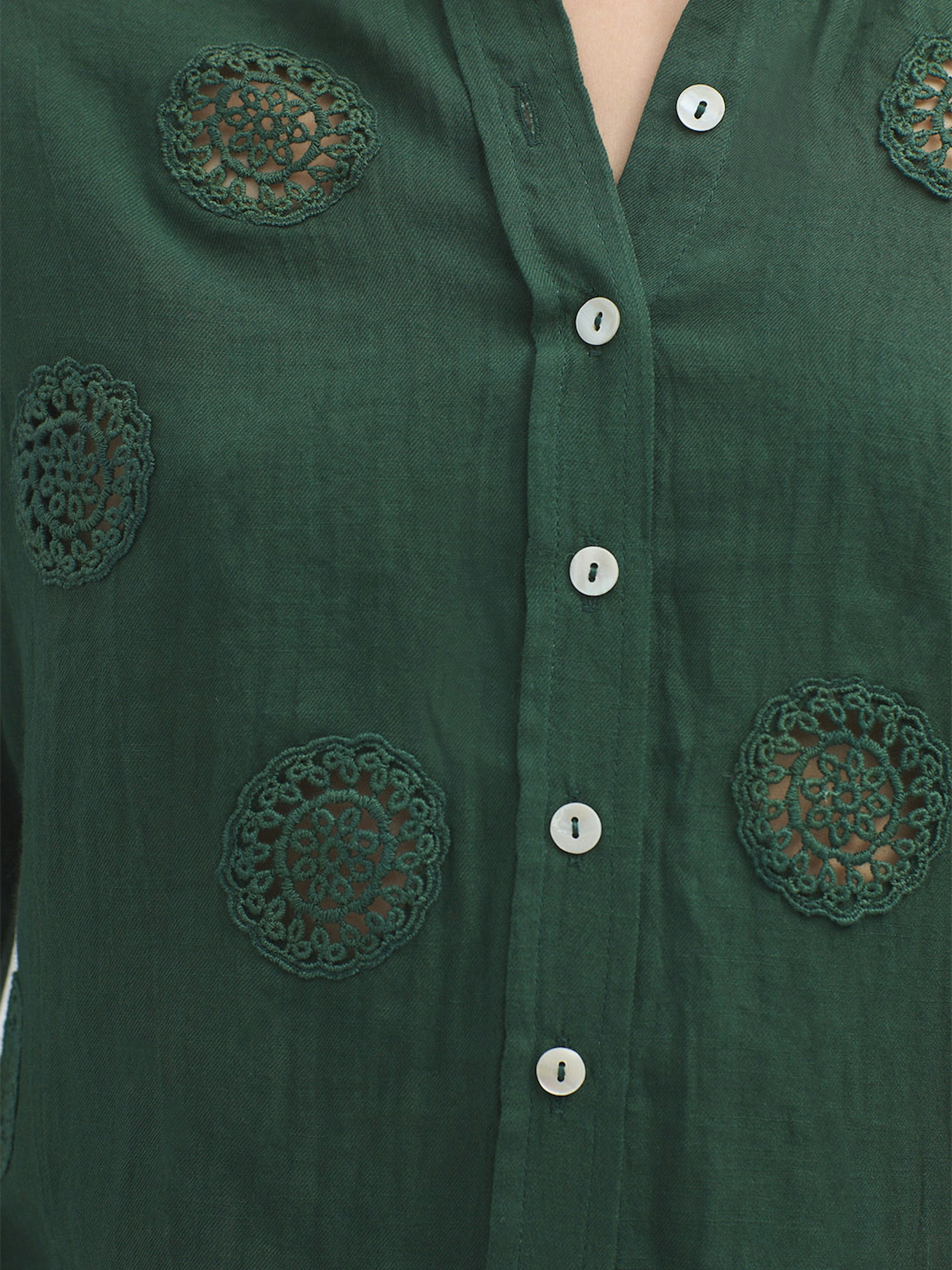 BCI cotton floral shirt