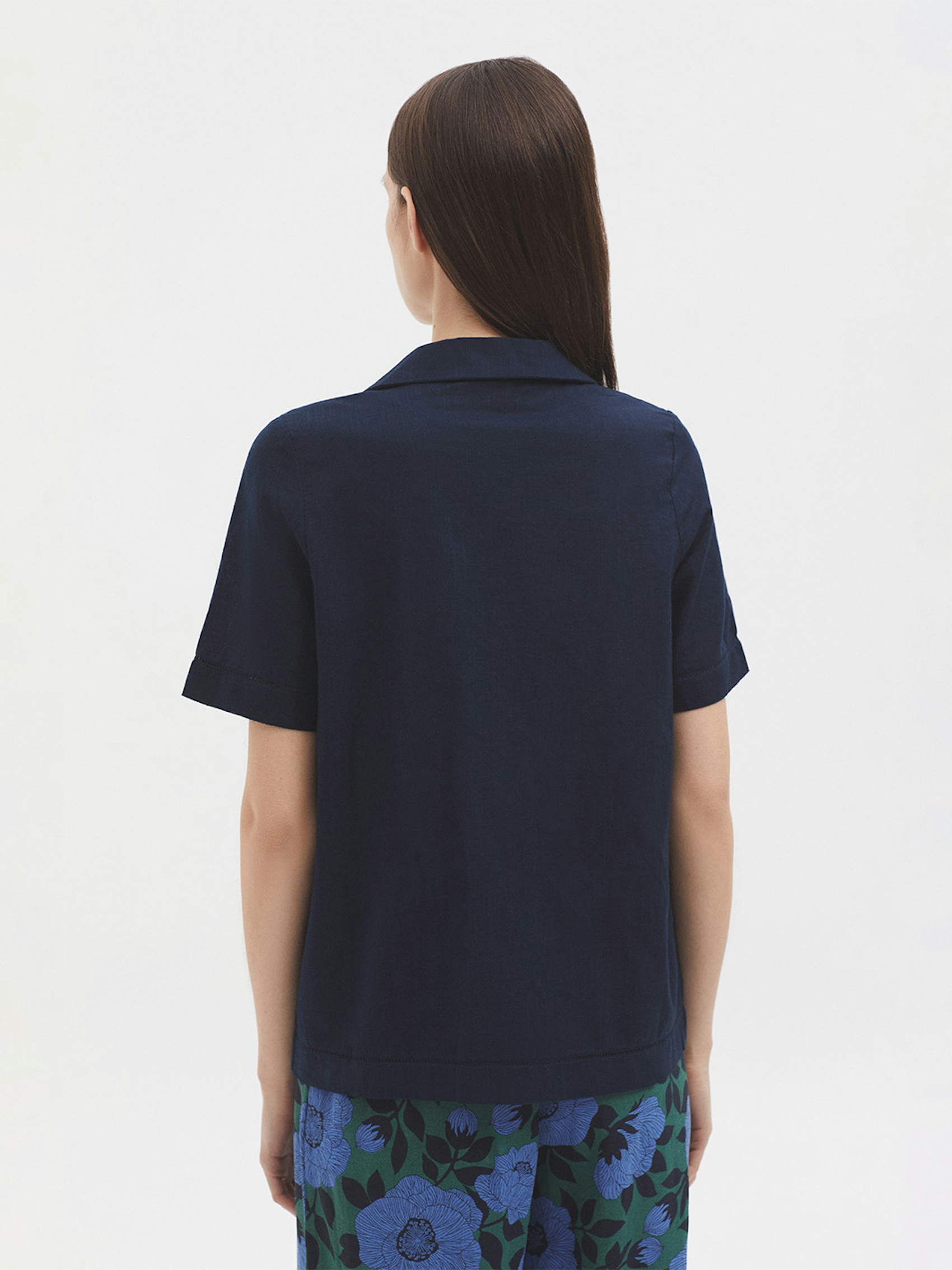 Camicia guayabera trafori