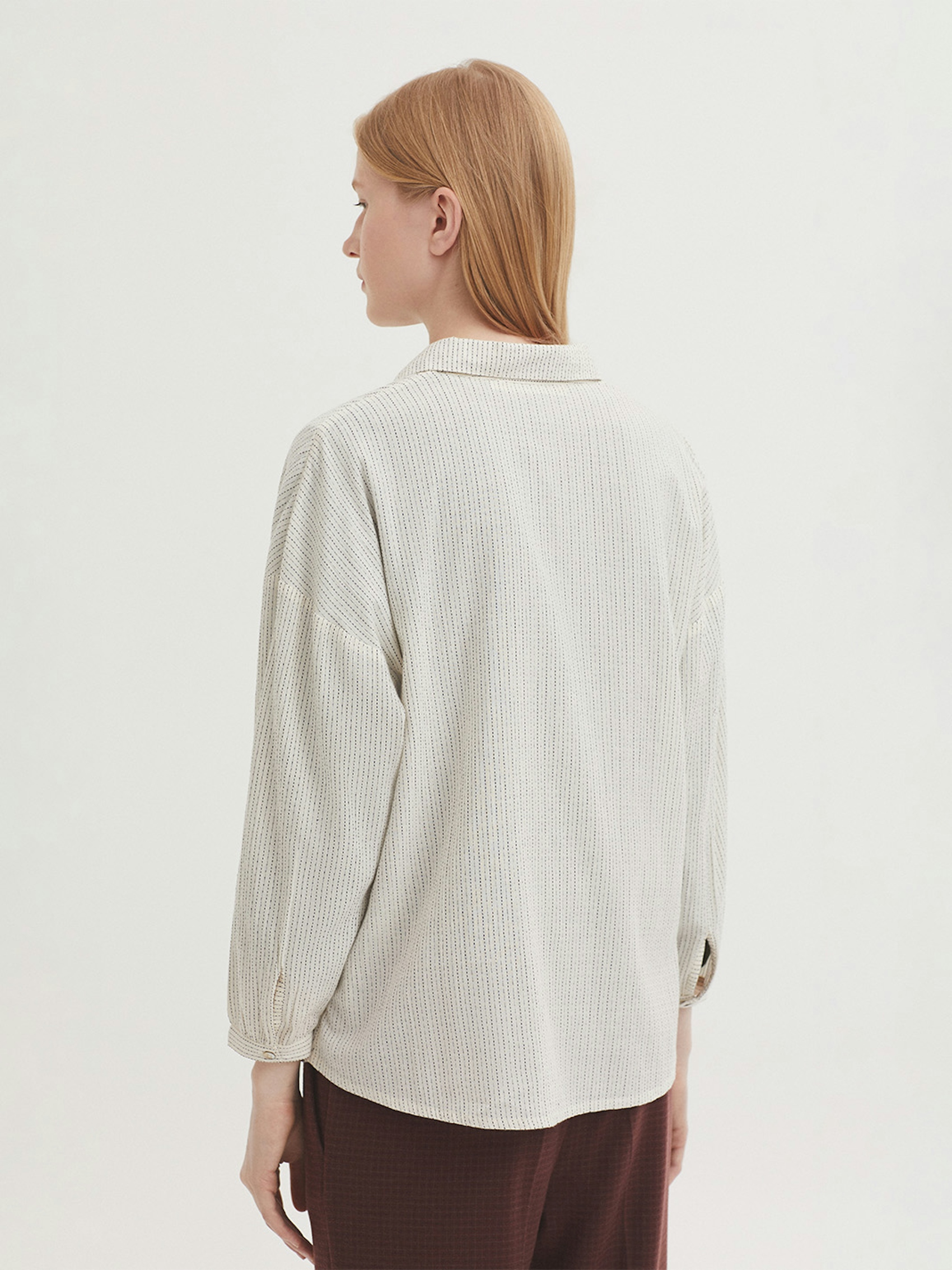 Chemise jacquard
