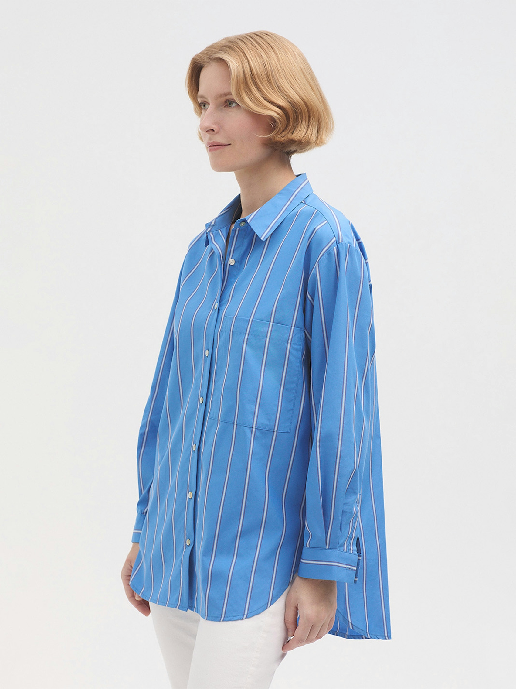 Camisa popelín rayas