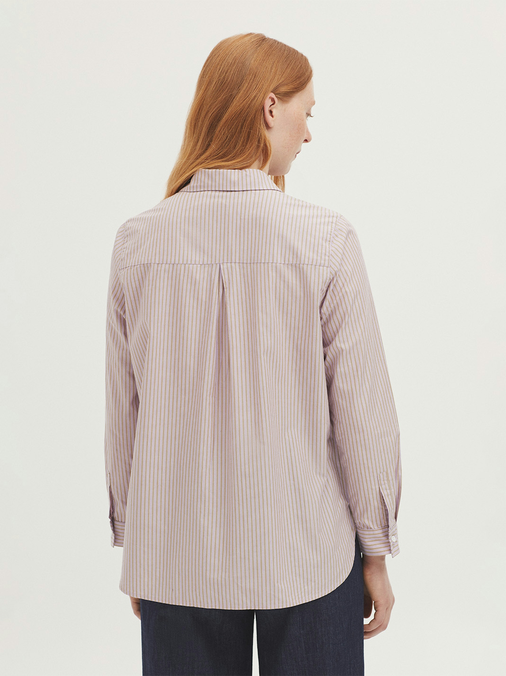 Camisa popelín rayas