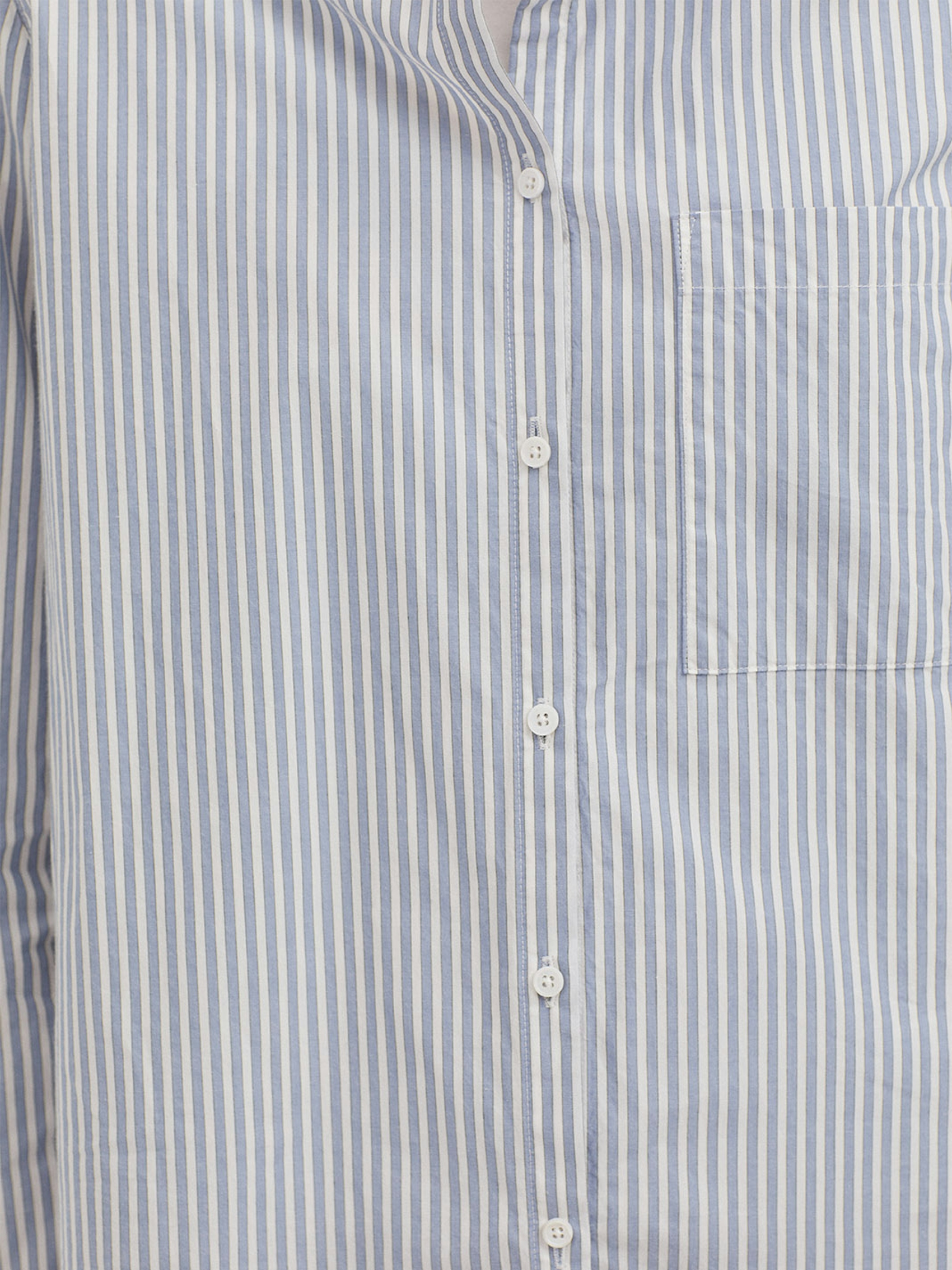 Striped poplin shirt 3