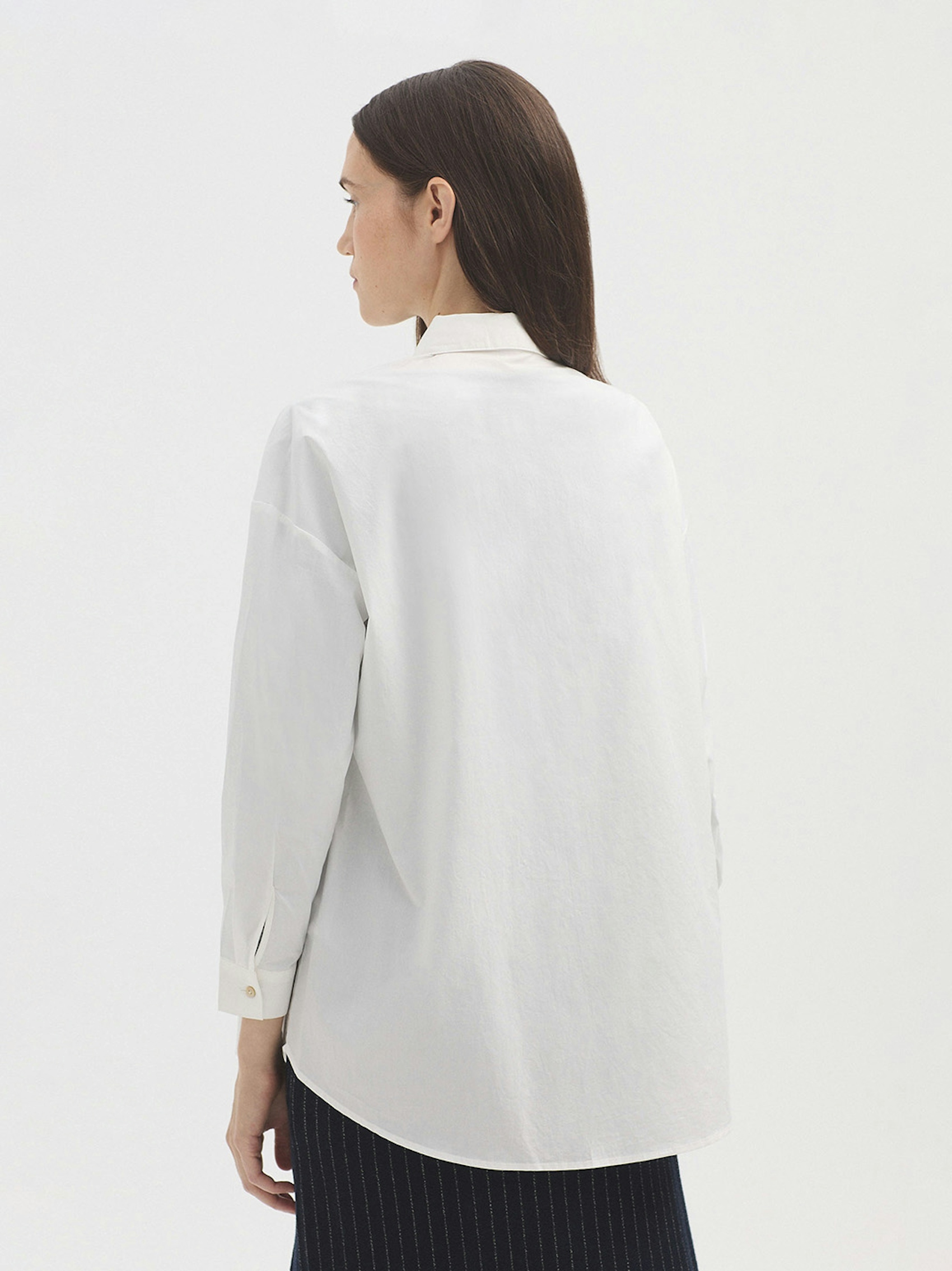 Camisa oversize algodón