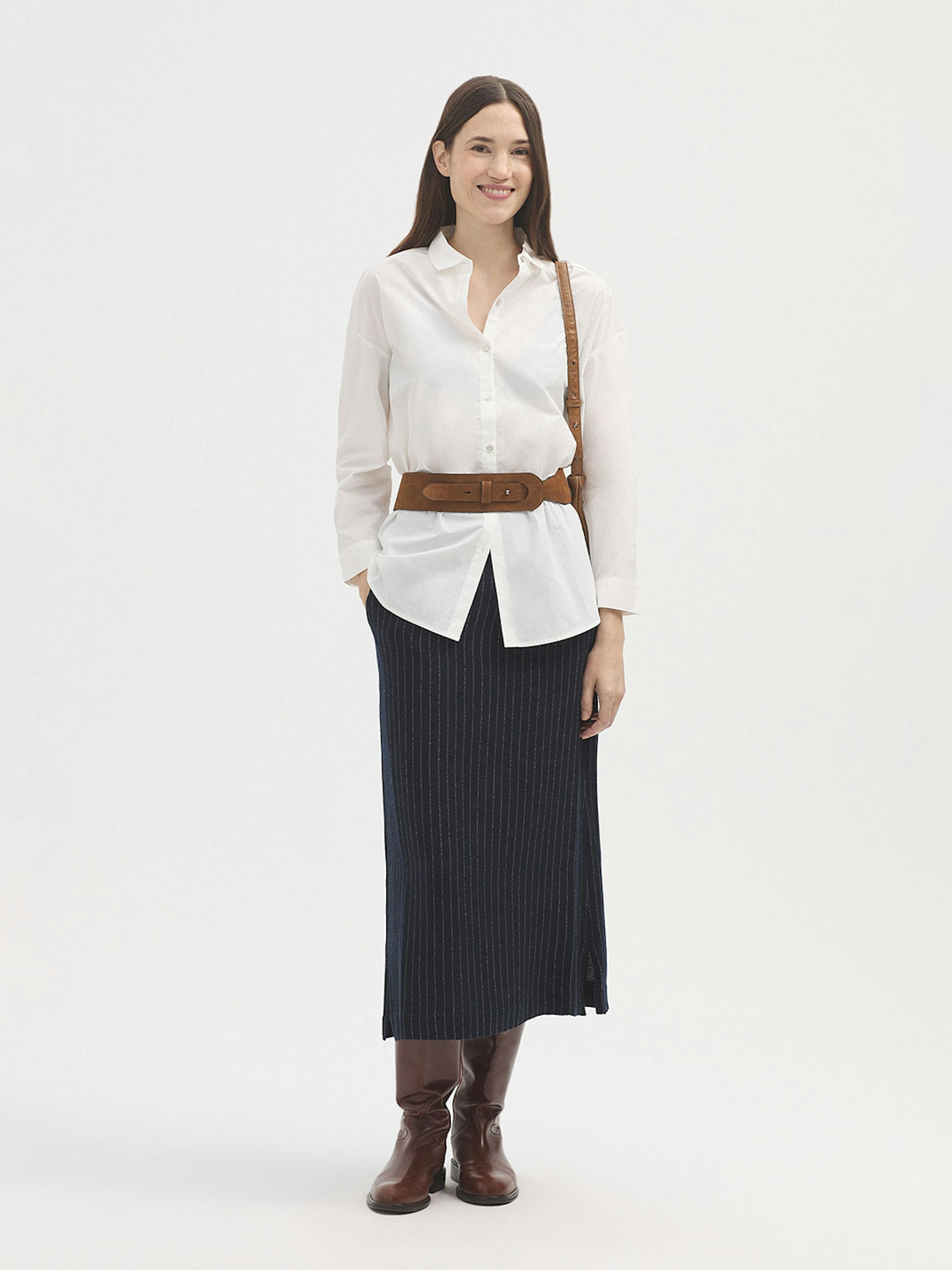 Camisa oversize algodón