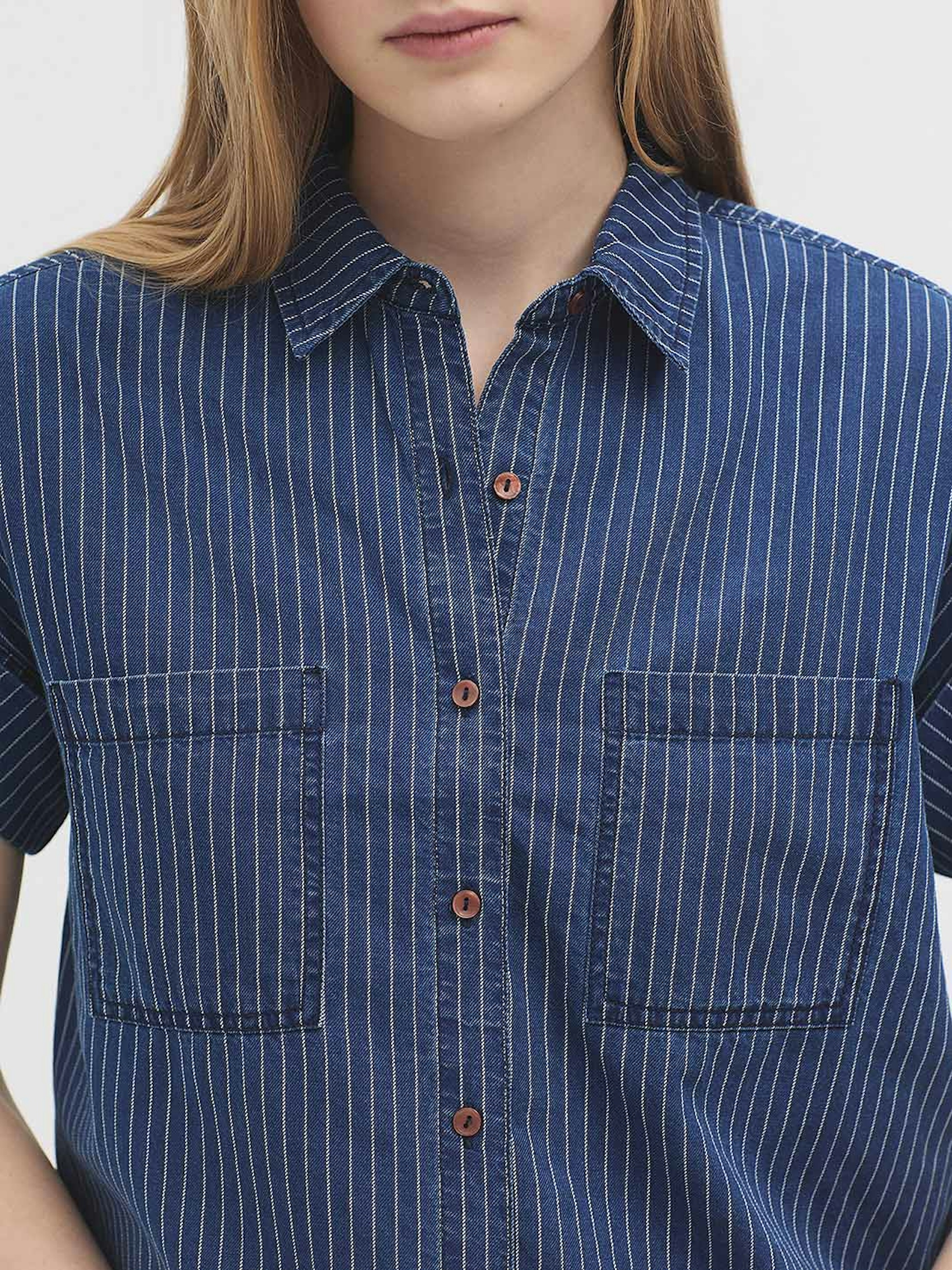 Camisa vaquera rayas