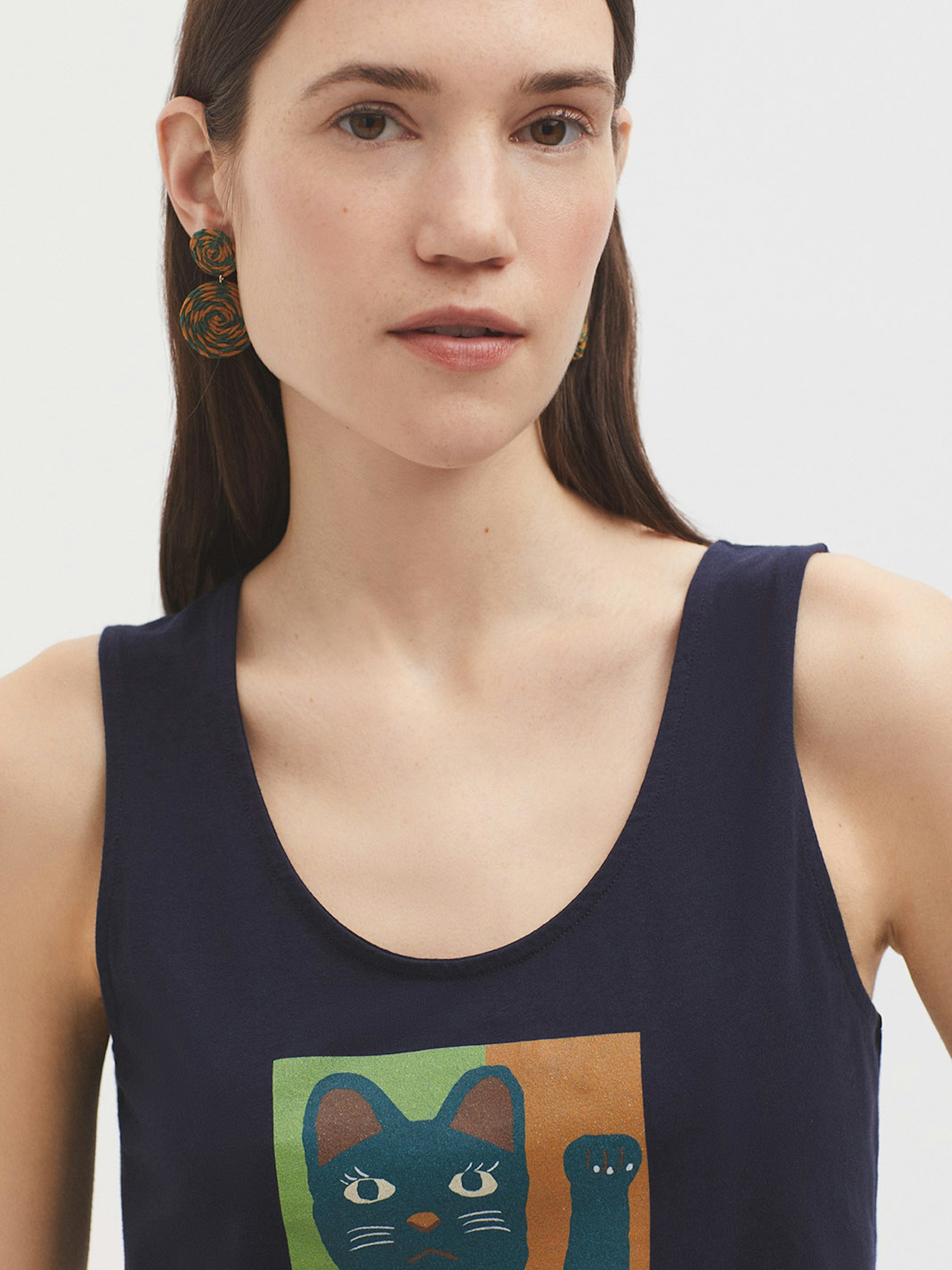 Camiseta Good Luck Cat 2