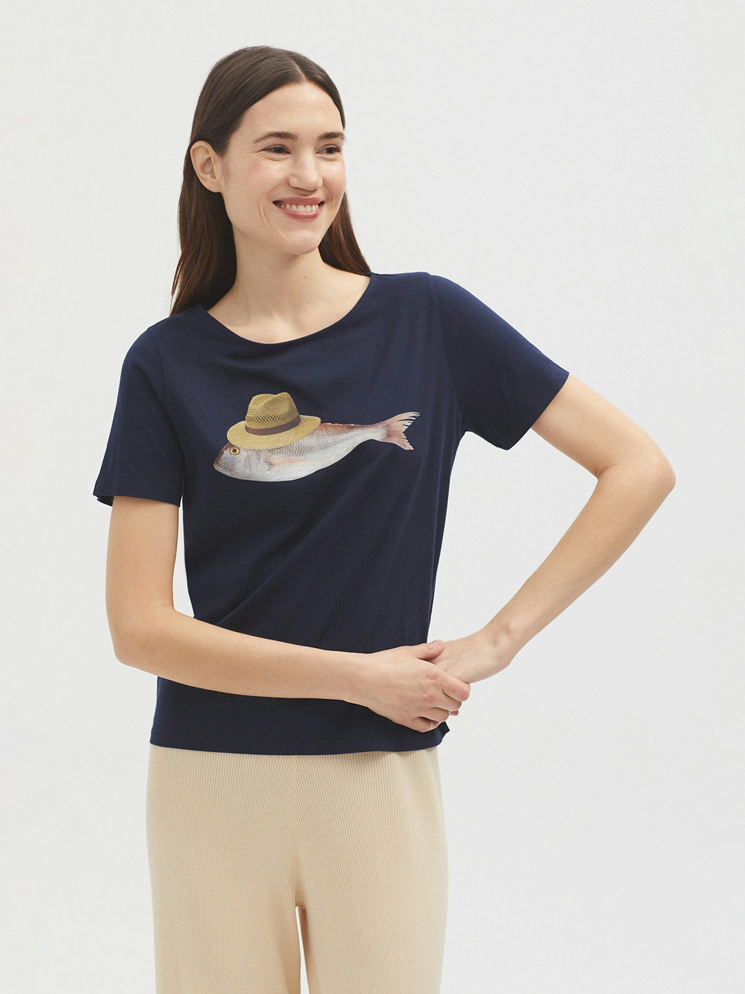 Cotton Fish T-shirt