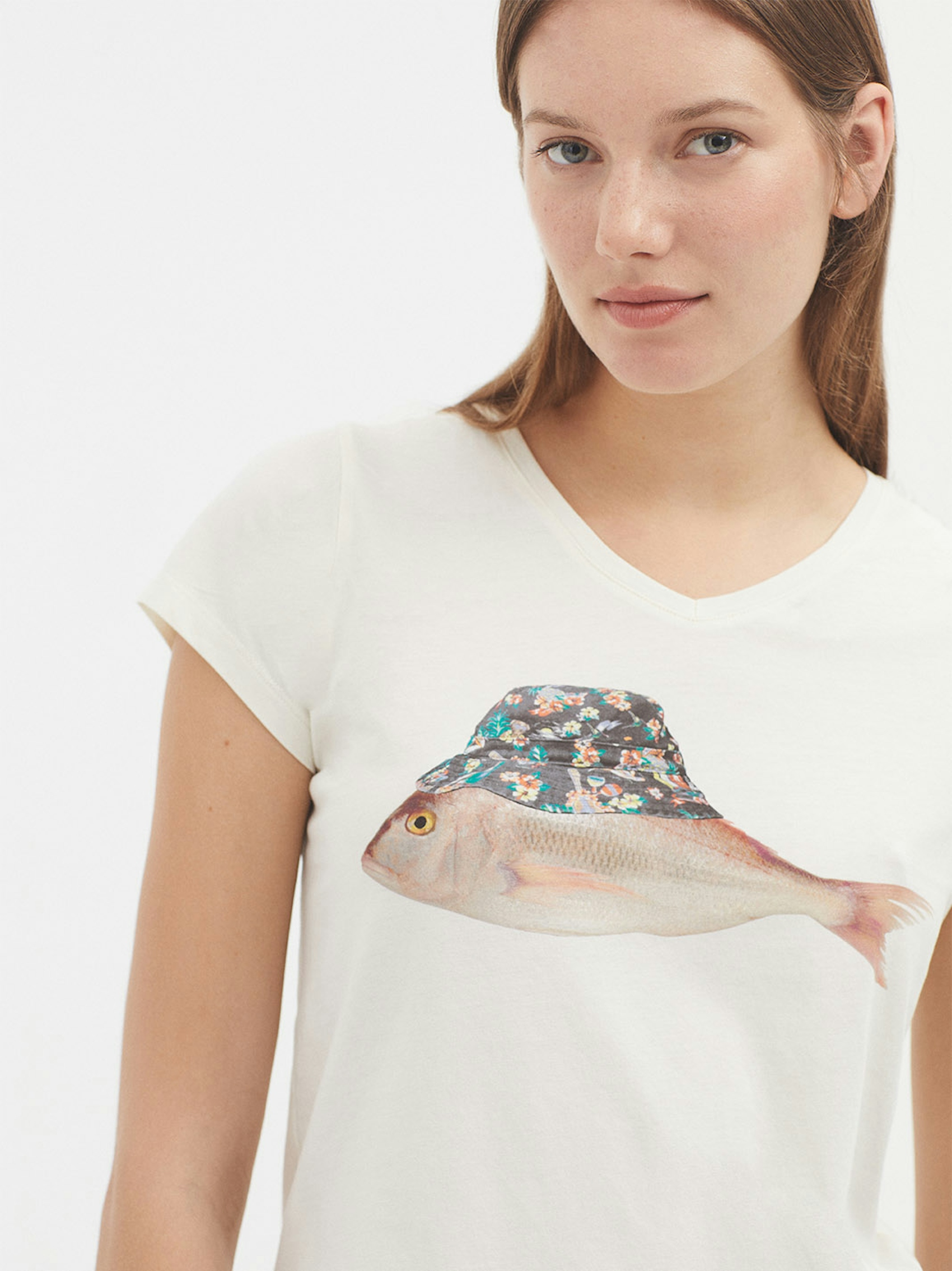 T-shirt coton Fish