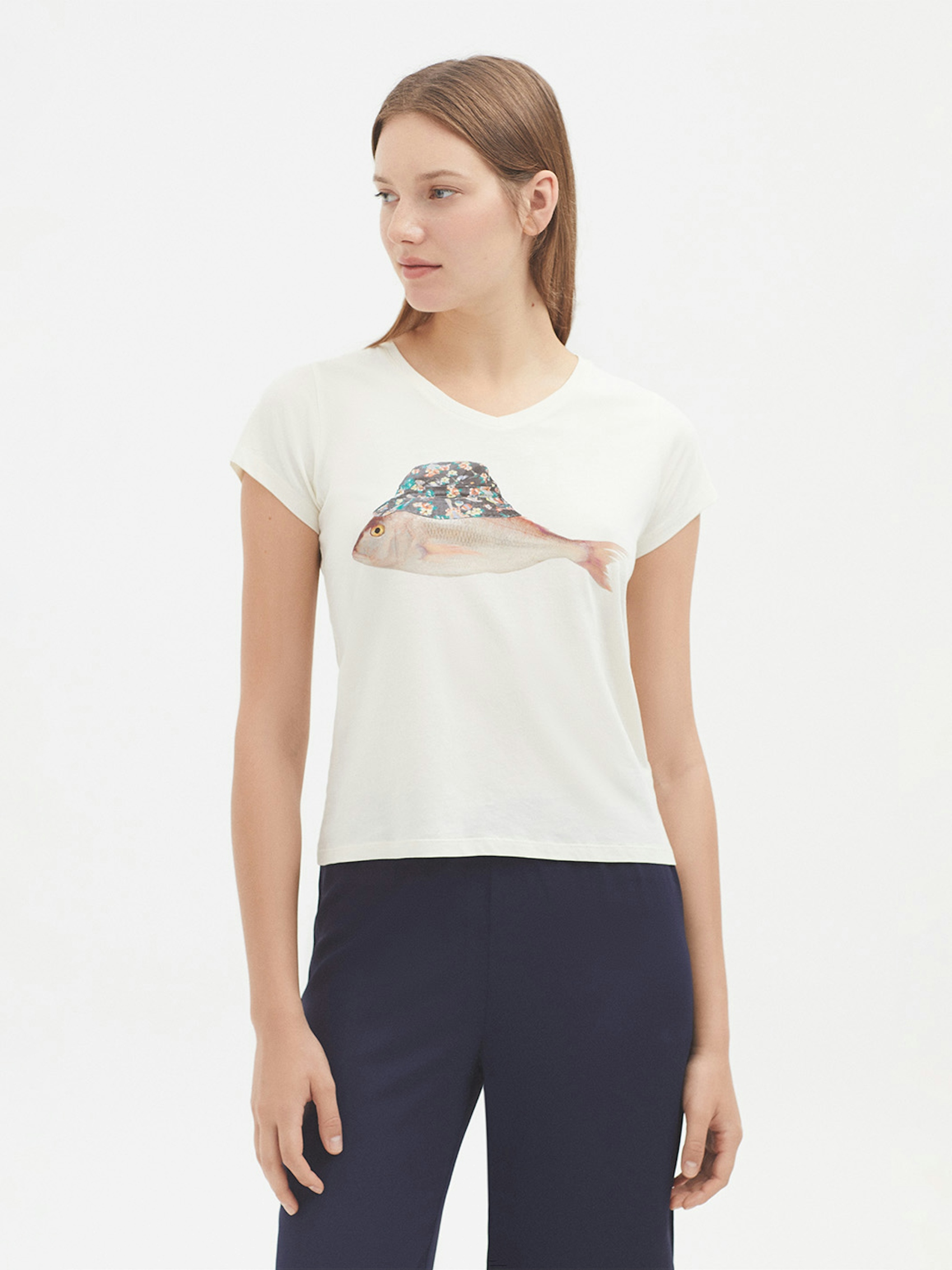 T-shirt coton Fish