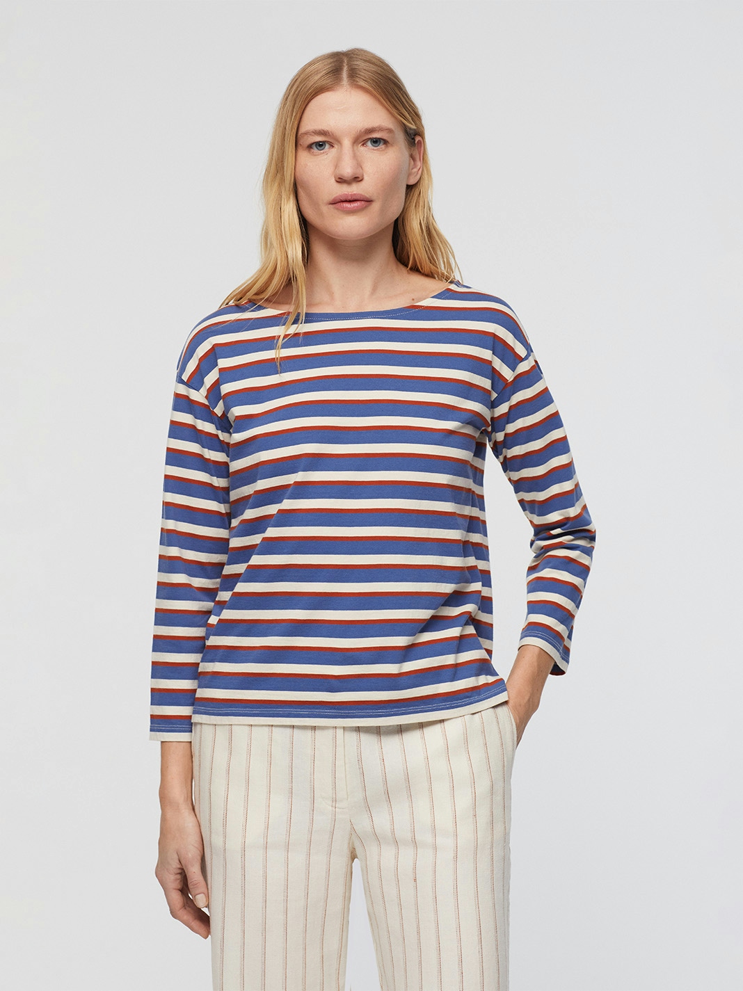 Striped boat t-shirt