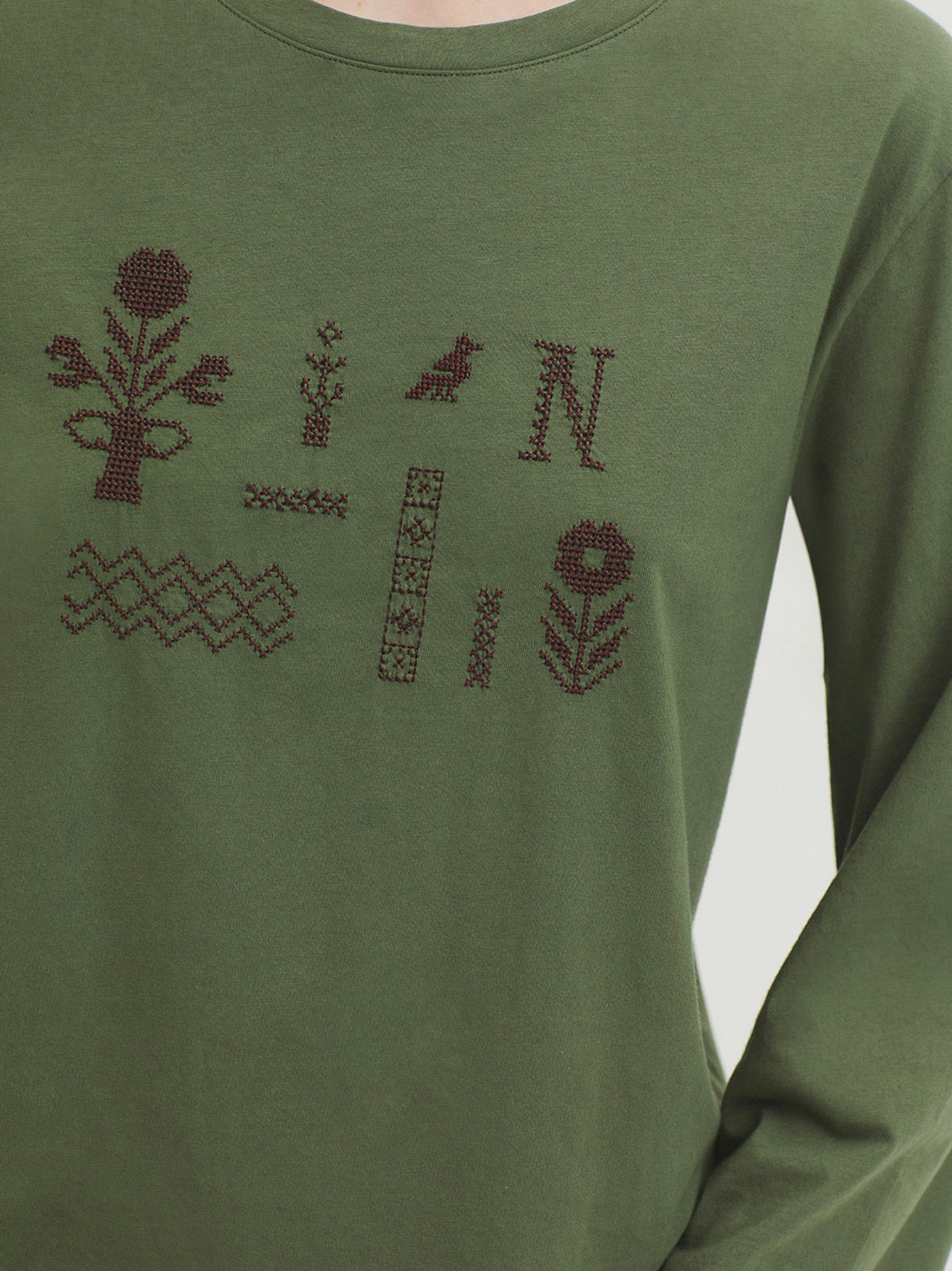T-shirt brodé Dutch Touch