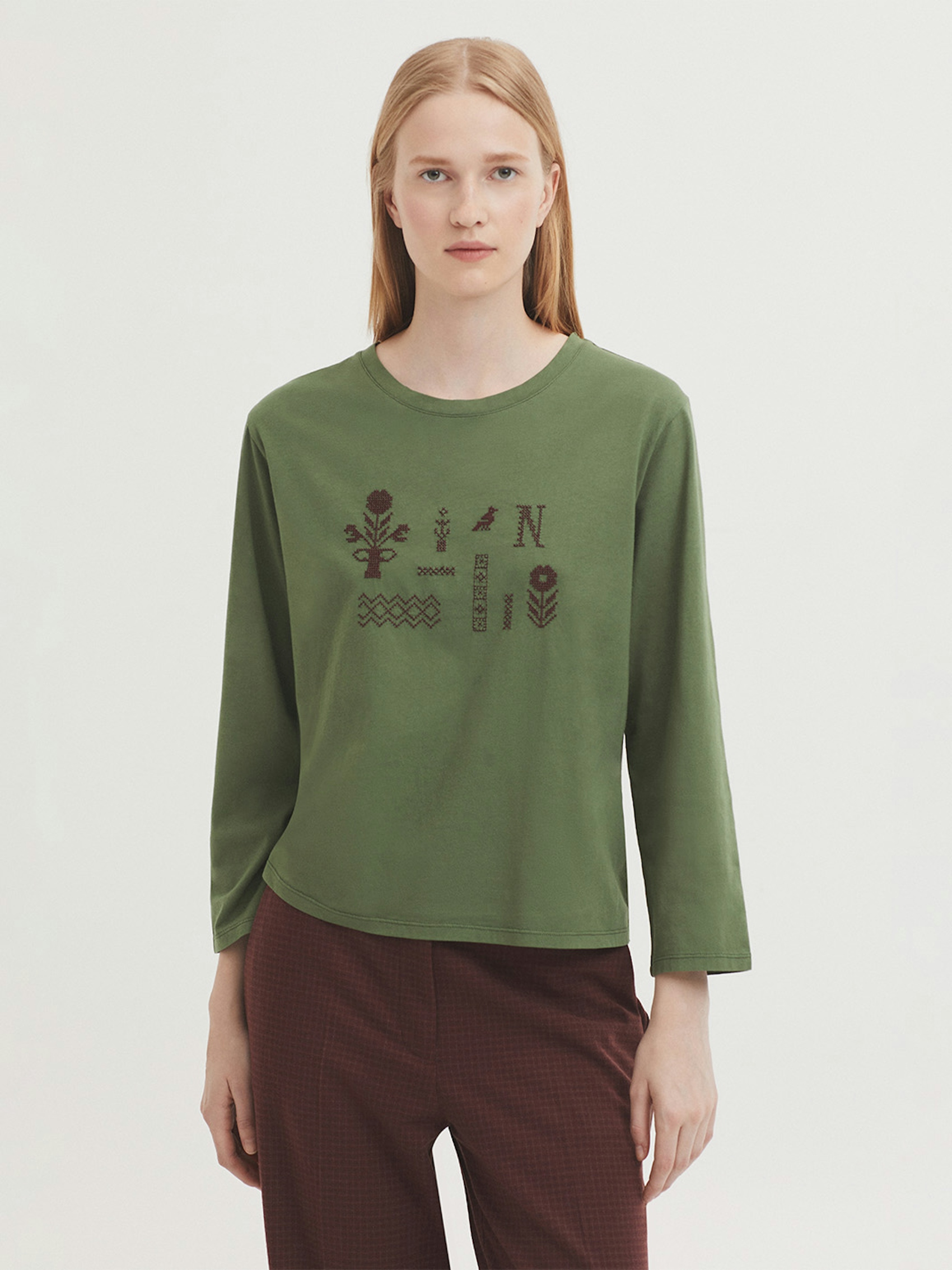 T-shirt brodé Dutch Touch