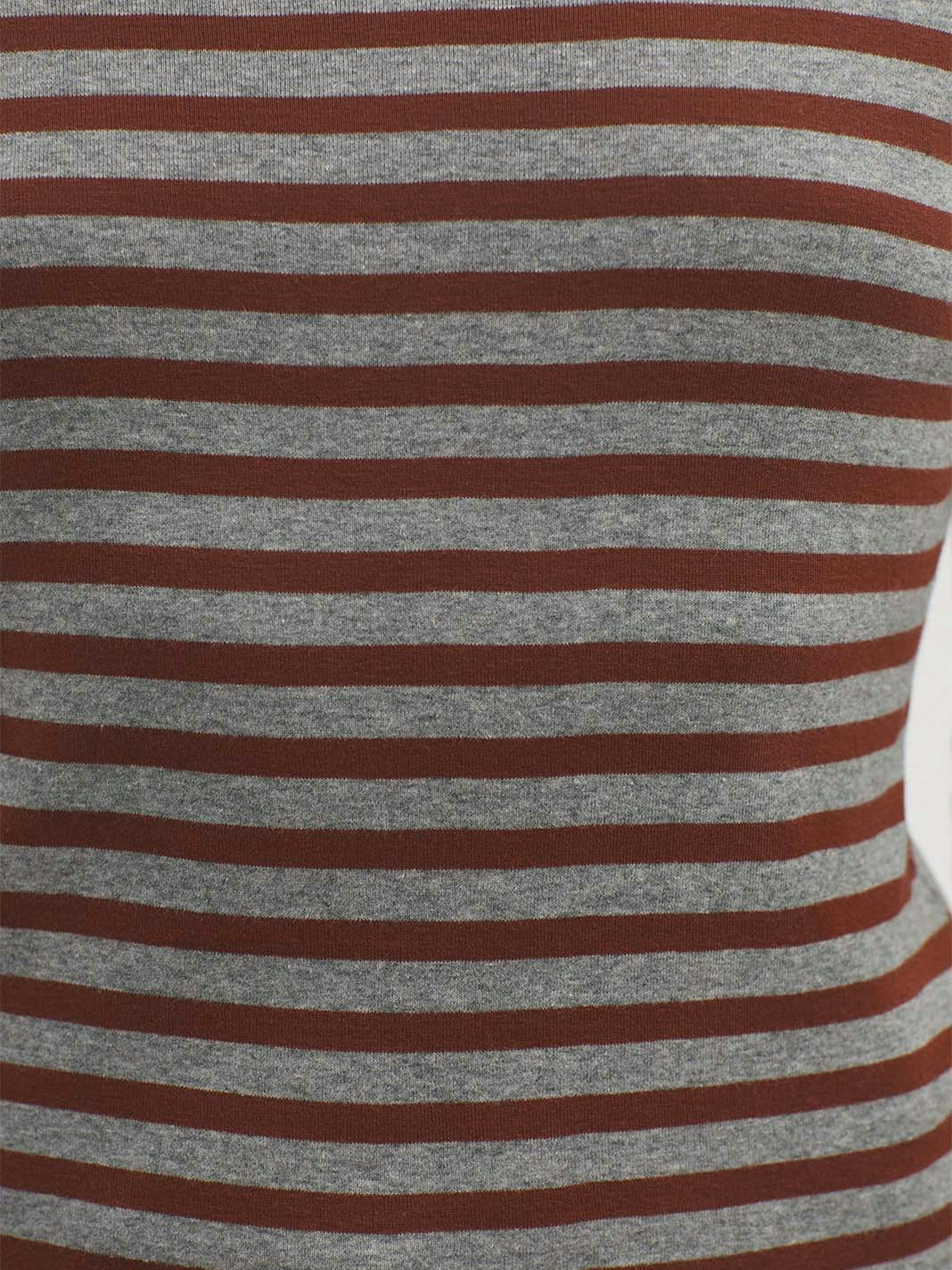 Striped roll neck top
