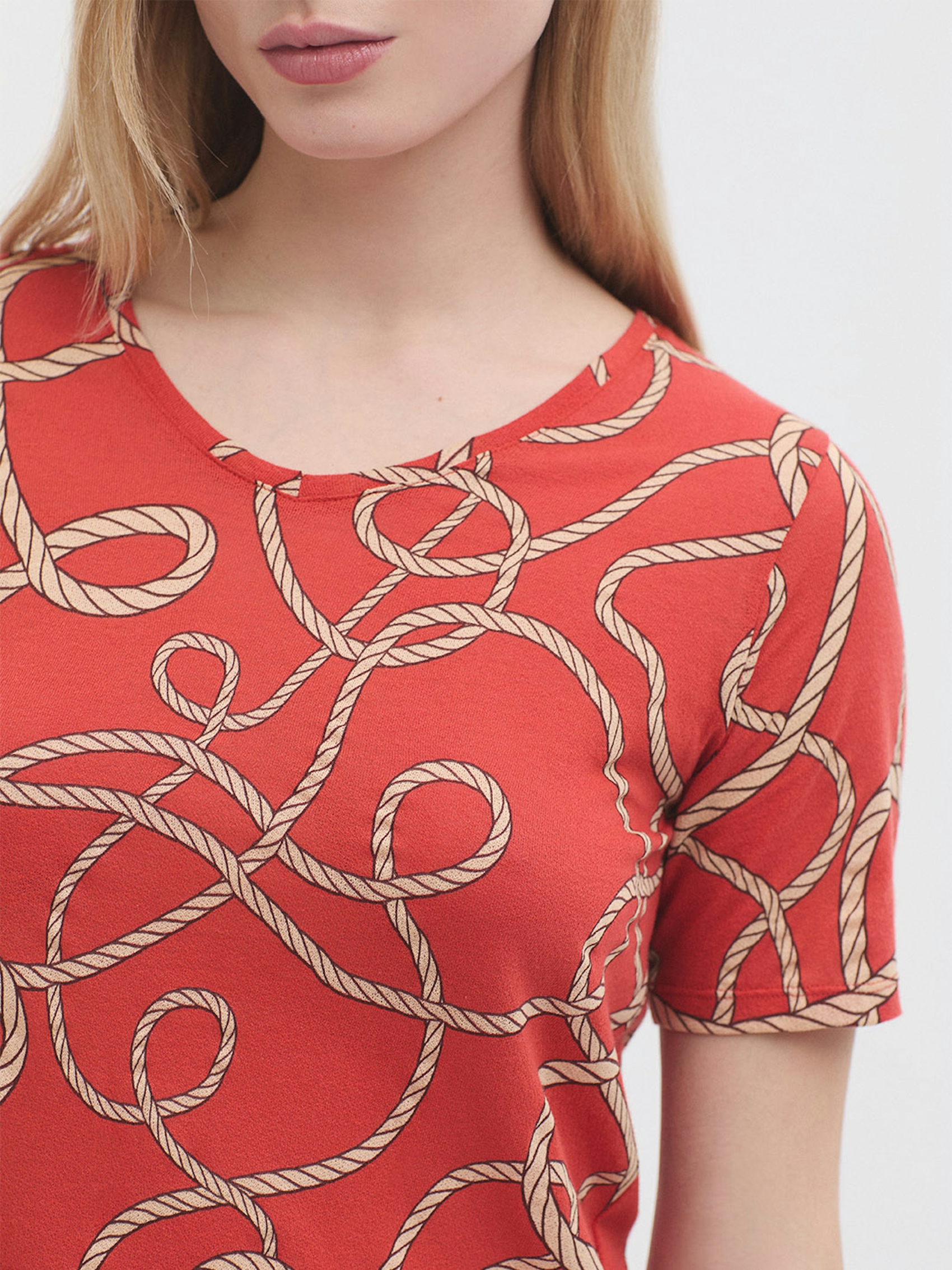 Anchor Ropes foam T-shirt