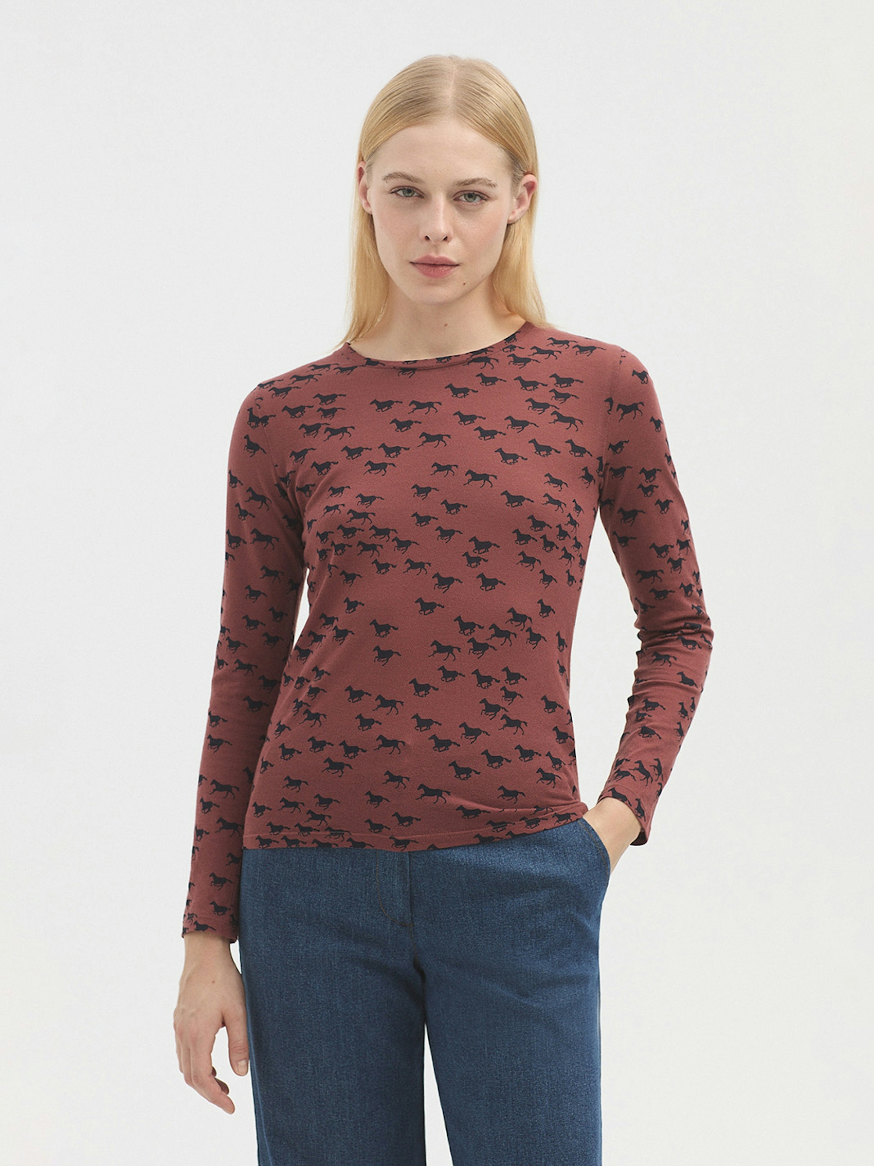 Camiseta espuma estampada 0