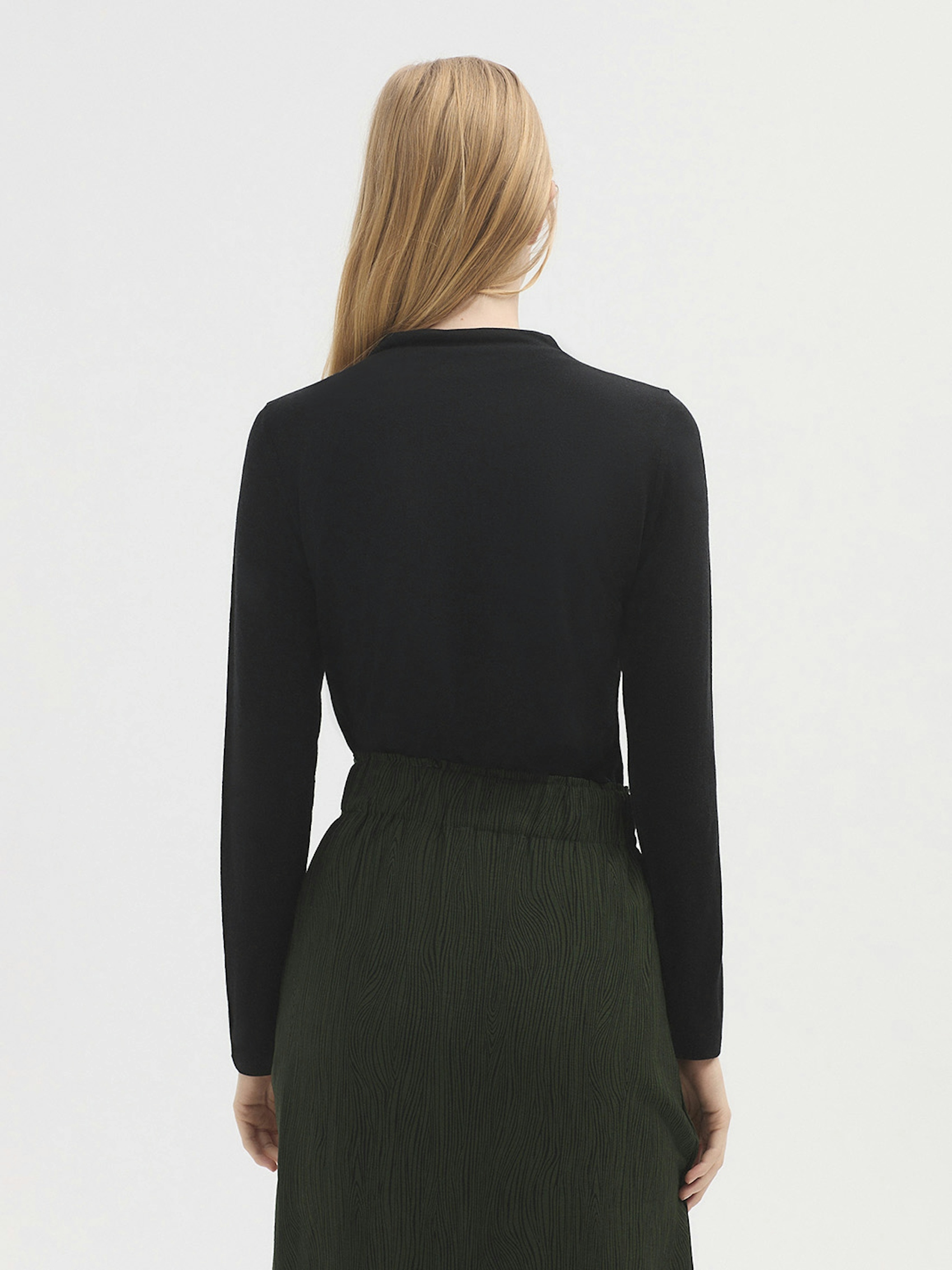 Maglia lana arricciata 3