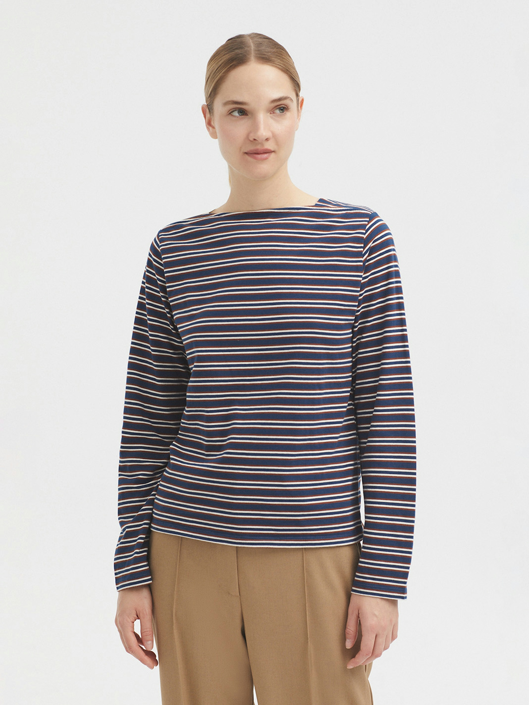 Camiseta raya tricolor 0