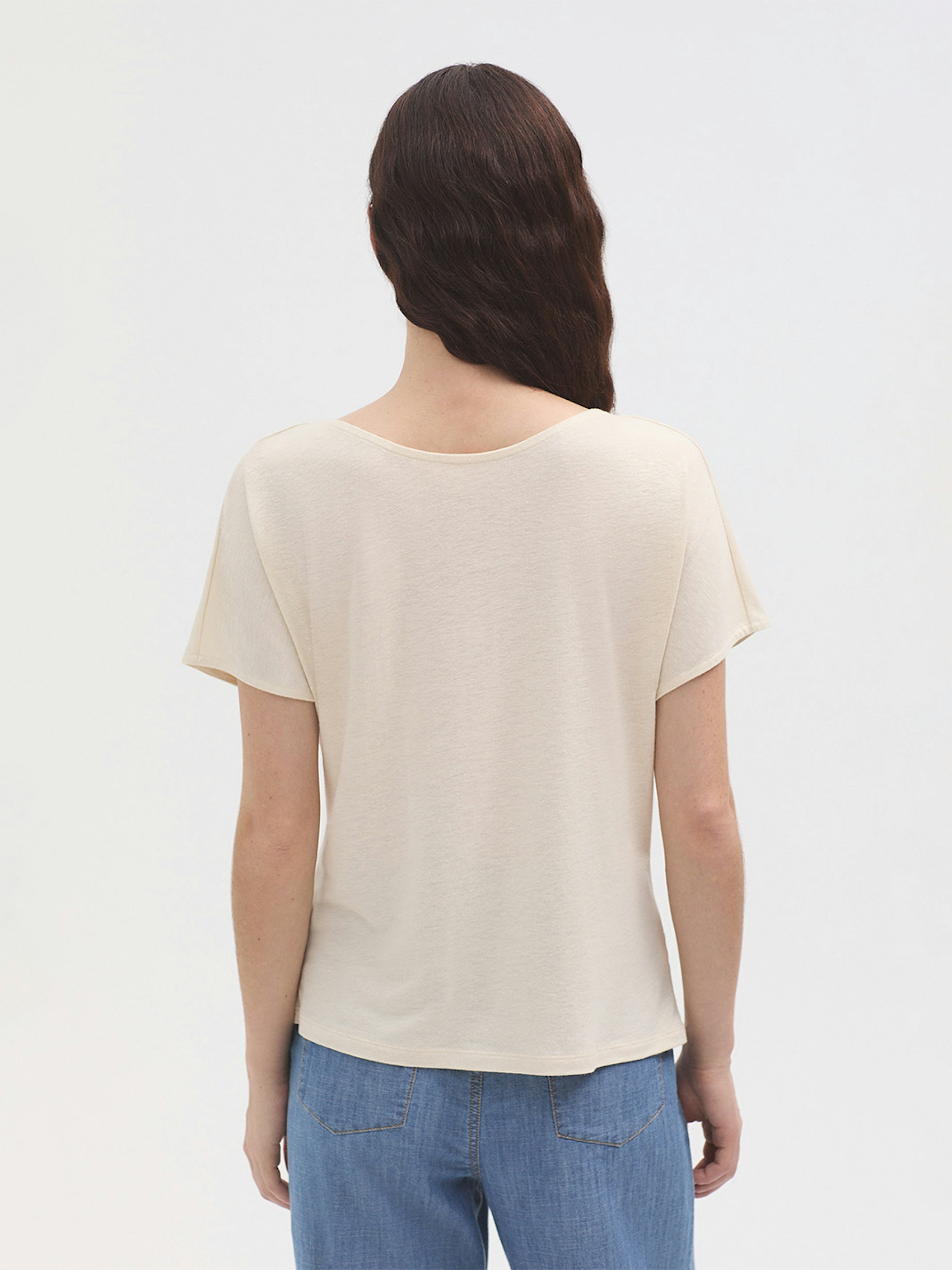 Reversible linen T-shirt 3