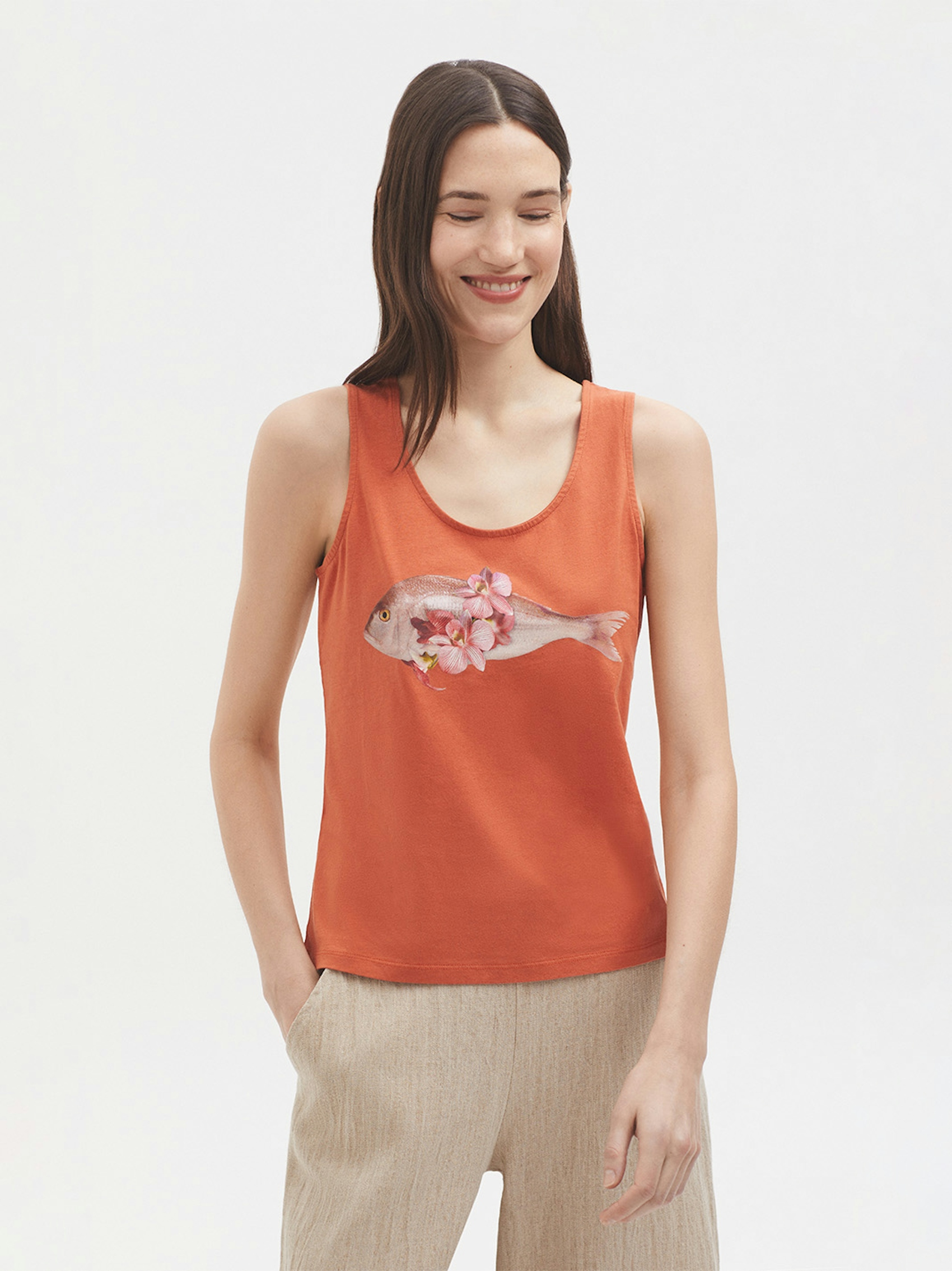 Fish tank top