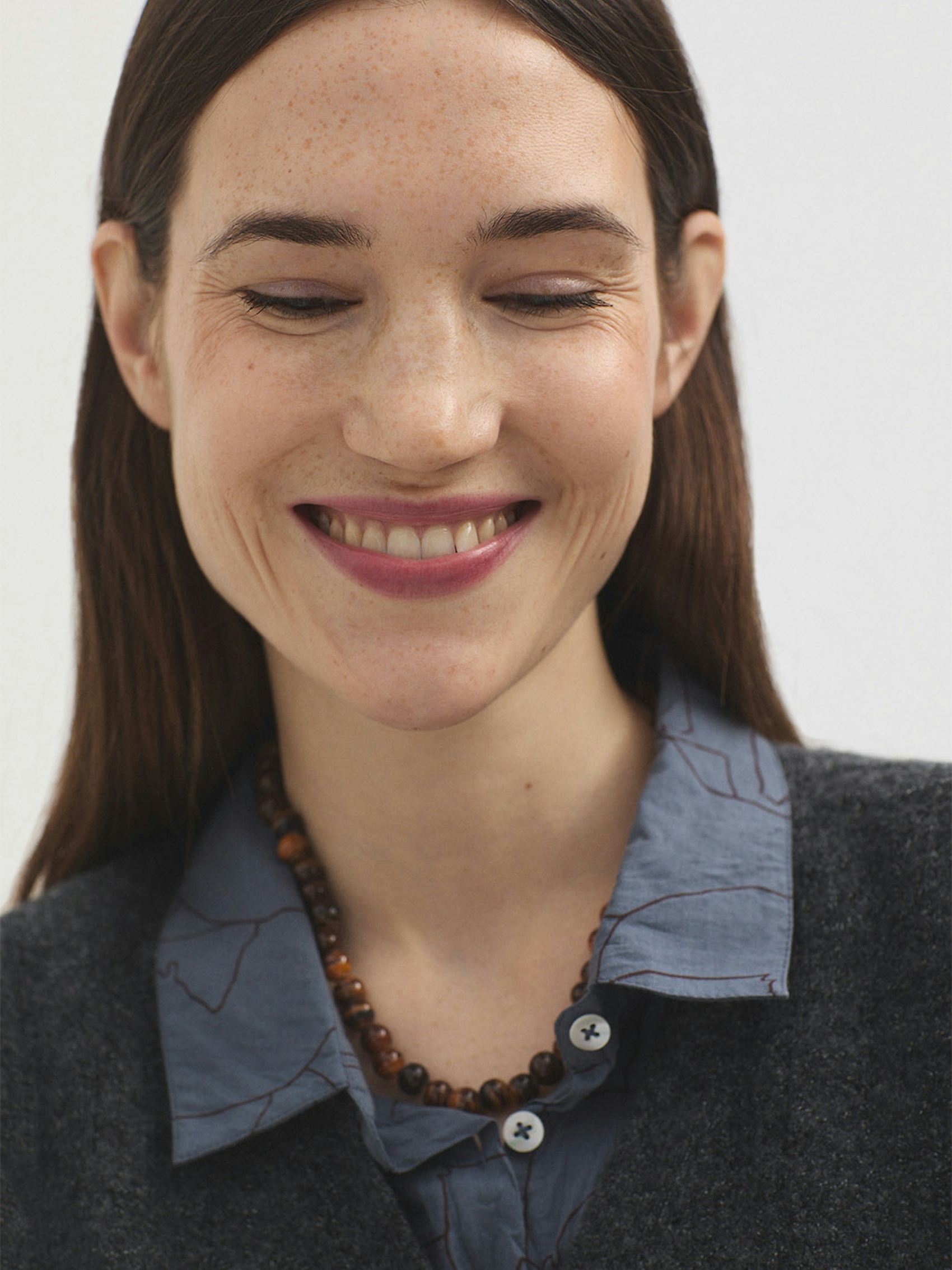 Chaleco calado con cashmere