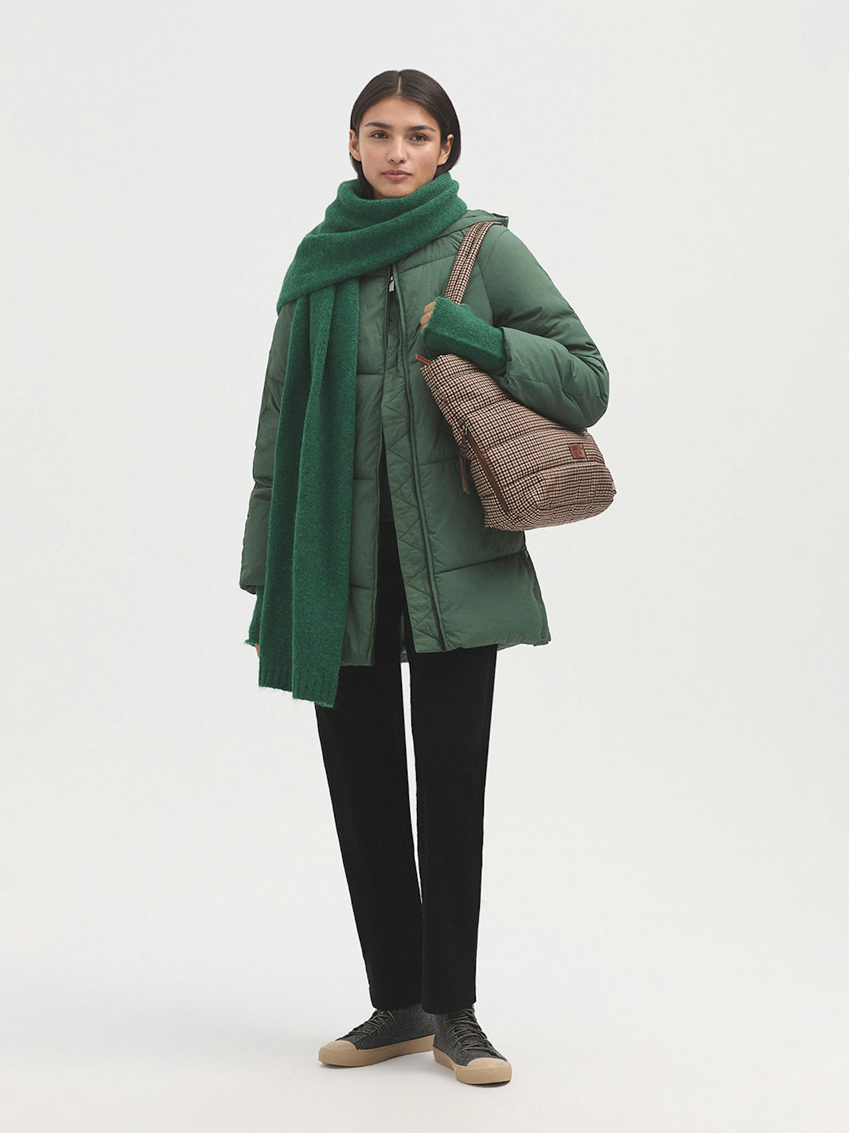 Chaquetón acolchado capucha