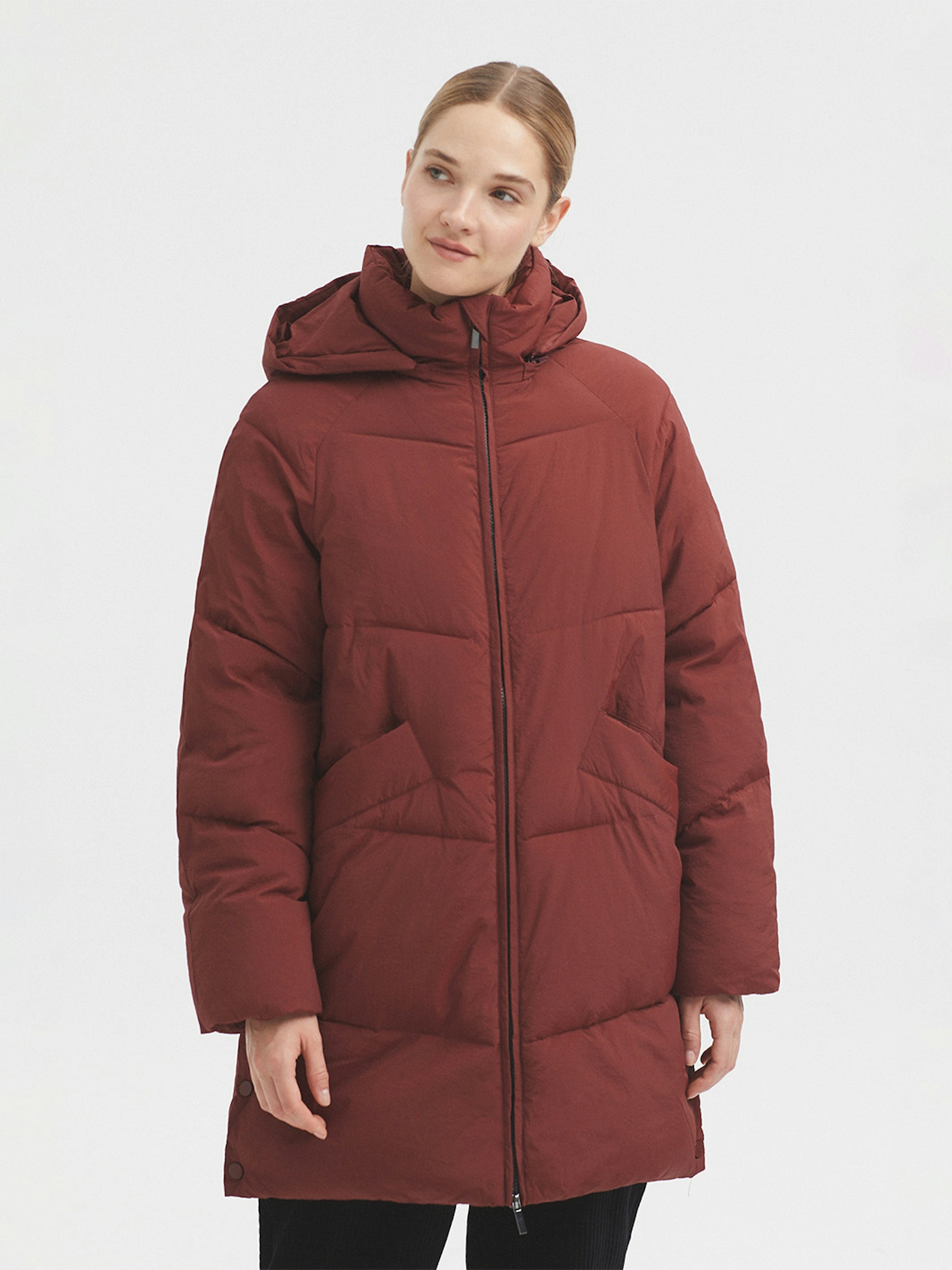 Blouson matelassé capuche 1
