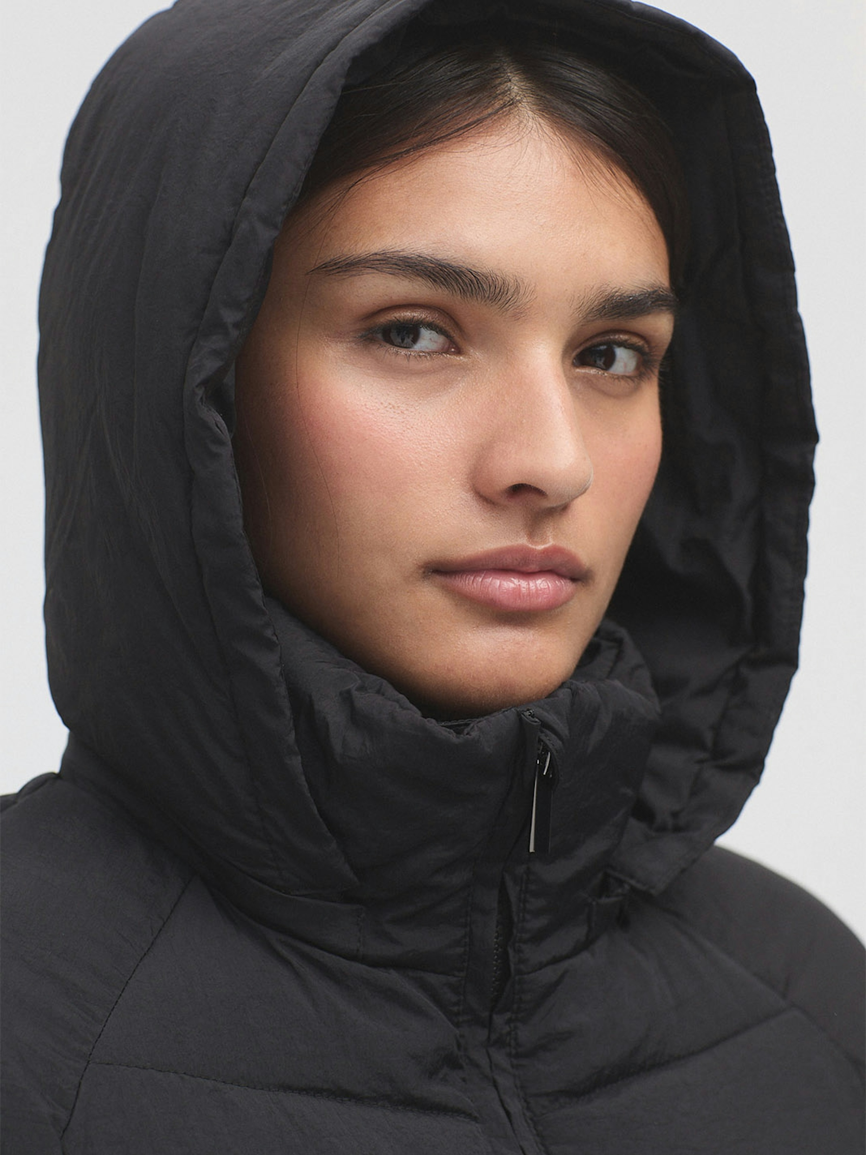 Blouson matelassé capuche 2