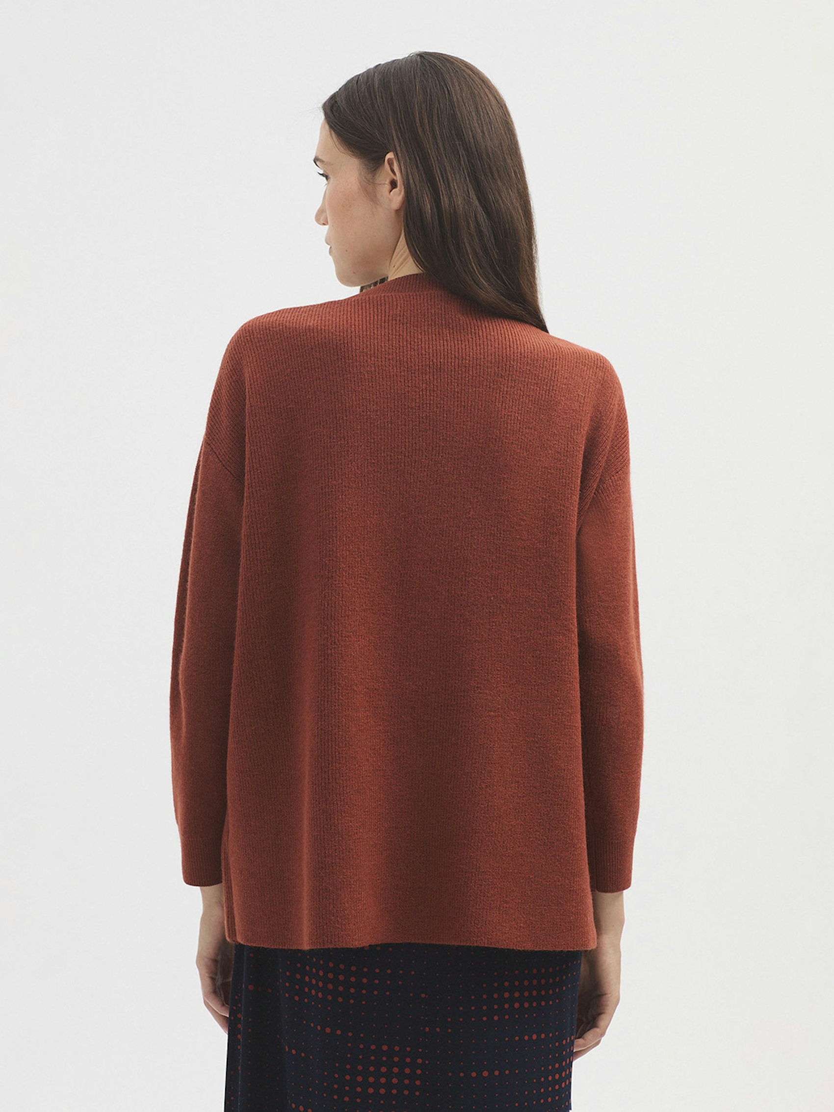 Open cardigan with pockets