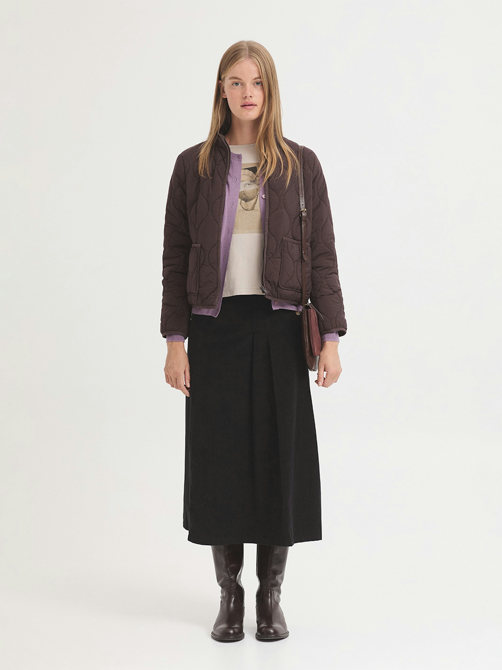 Knit cardigan