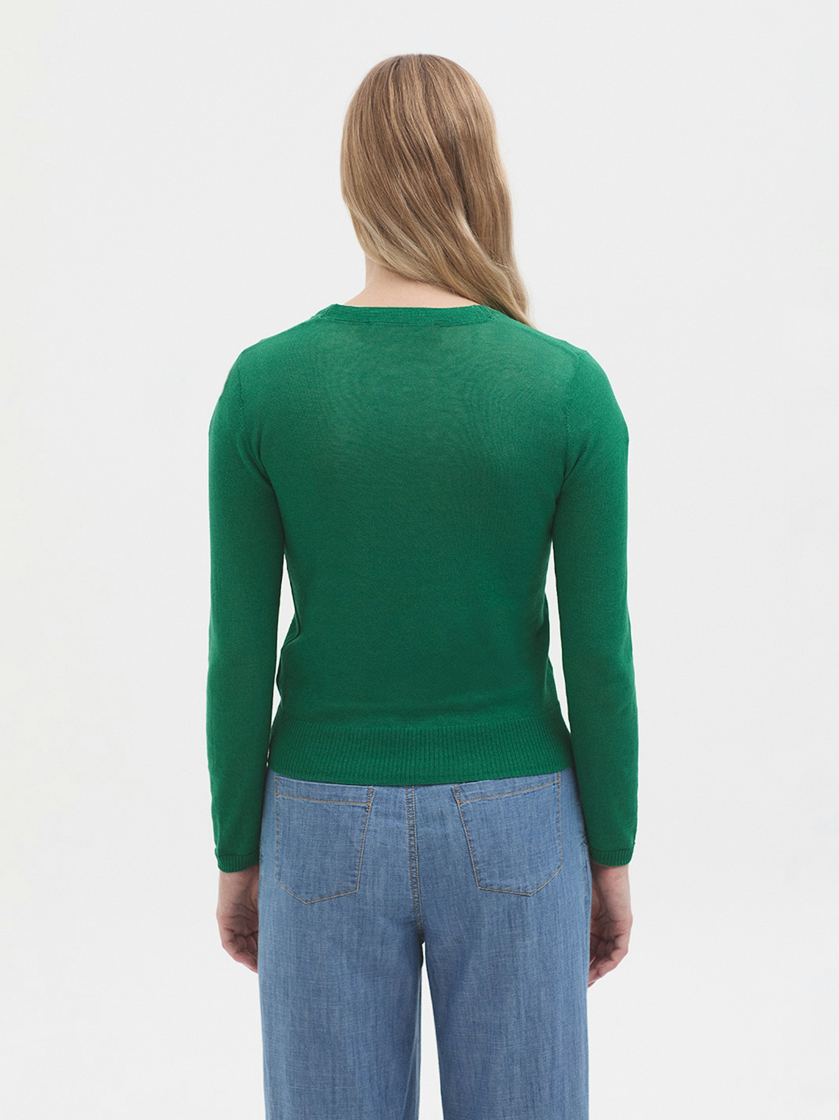 Cardigan sans manche trèfles
