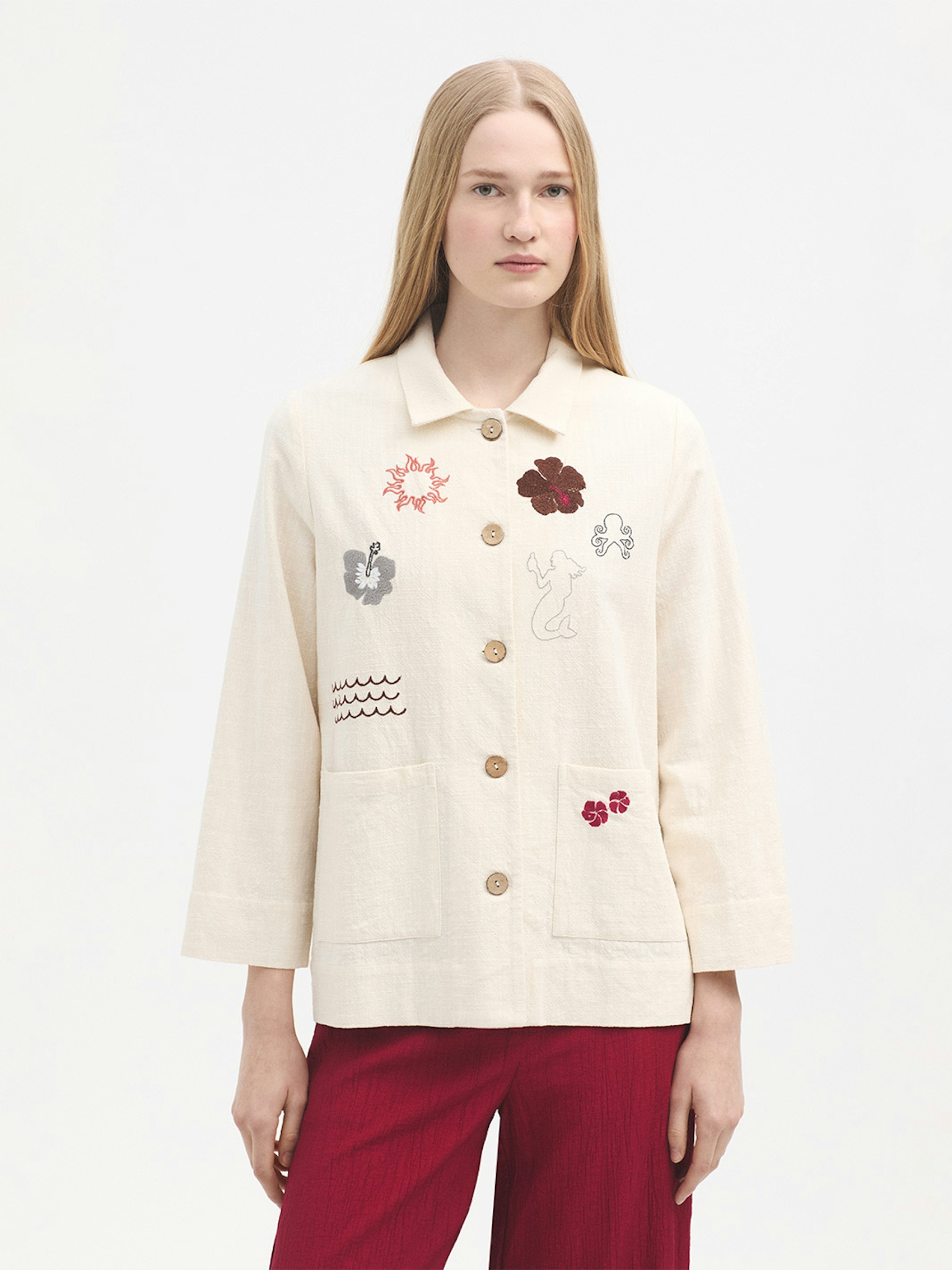 Veste brodée Pacific 1