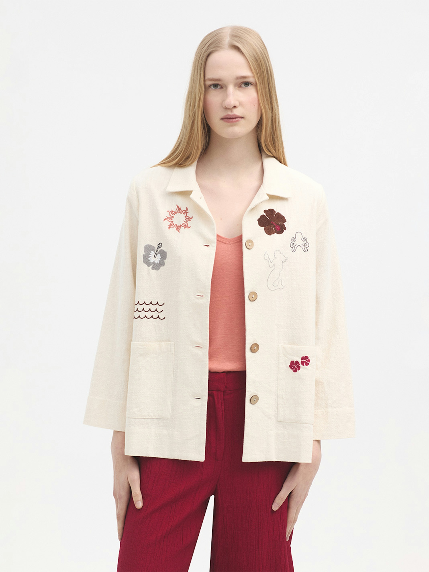 Veste brodée Pacific 2
