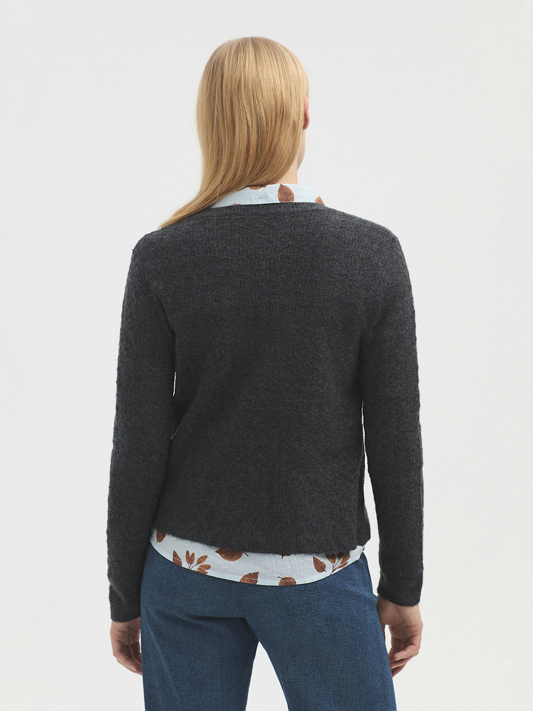 Chaqueta calada con cashmere 4